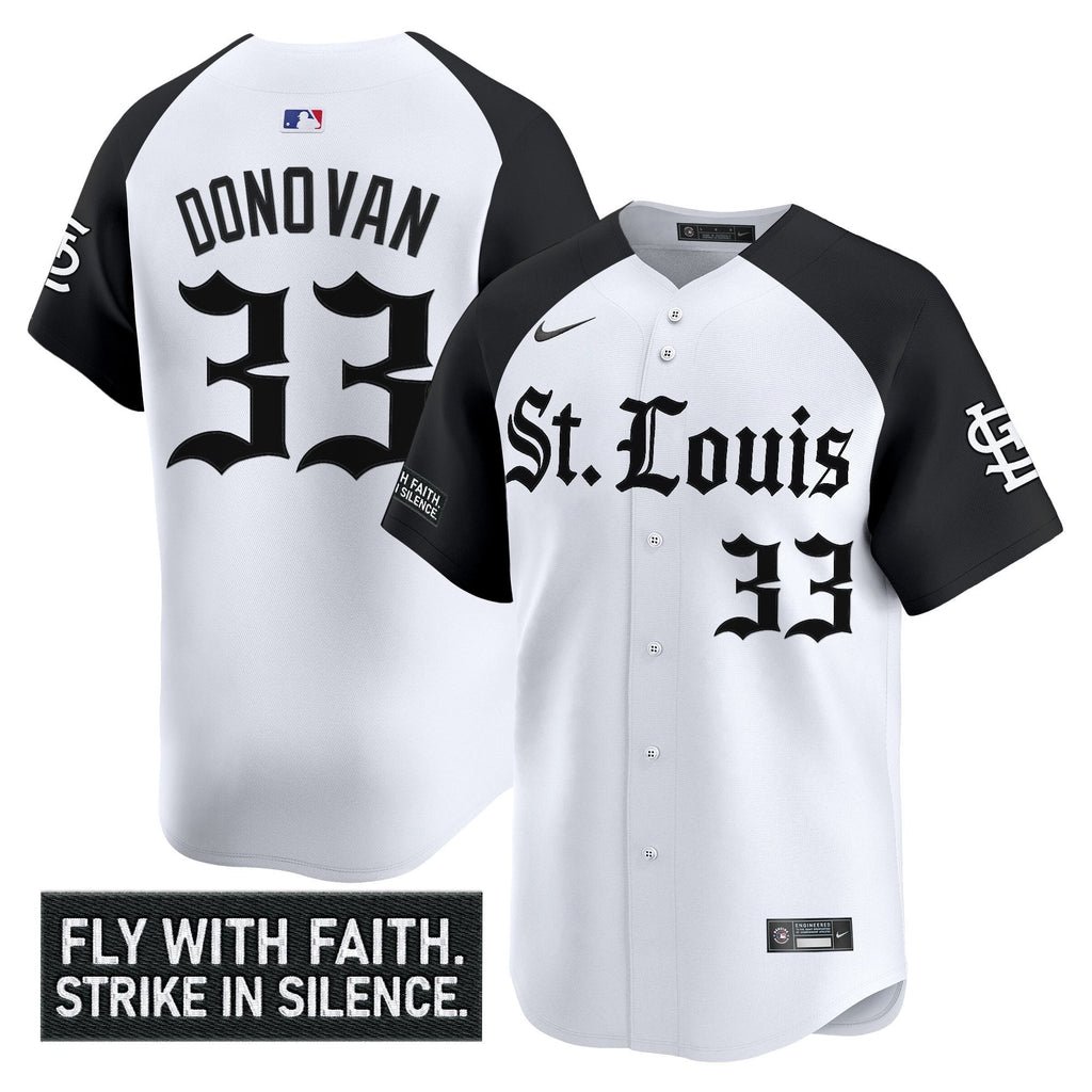 St. Louis Cardinals 'Gothic Legacy Edition' Vapor Premier Limited Jersey - All Stitched