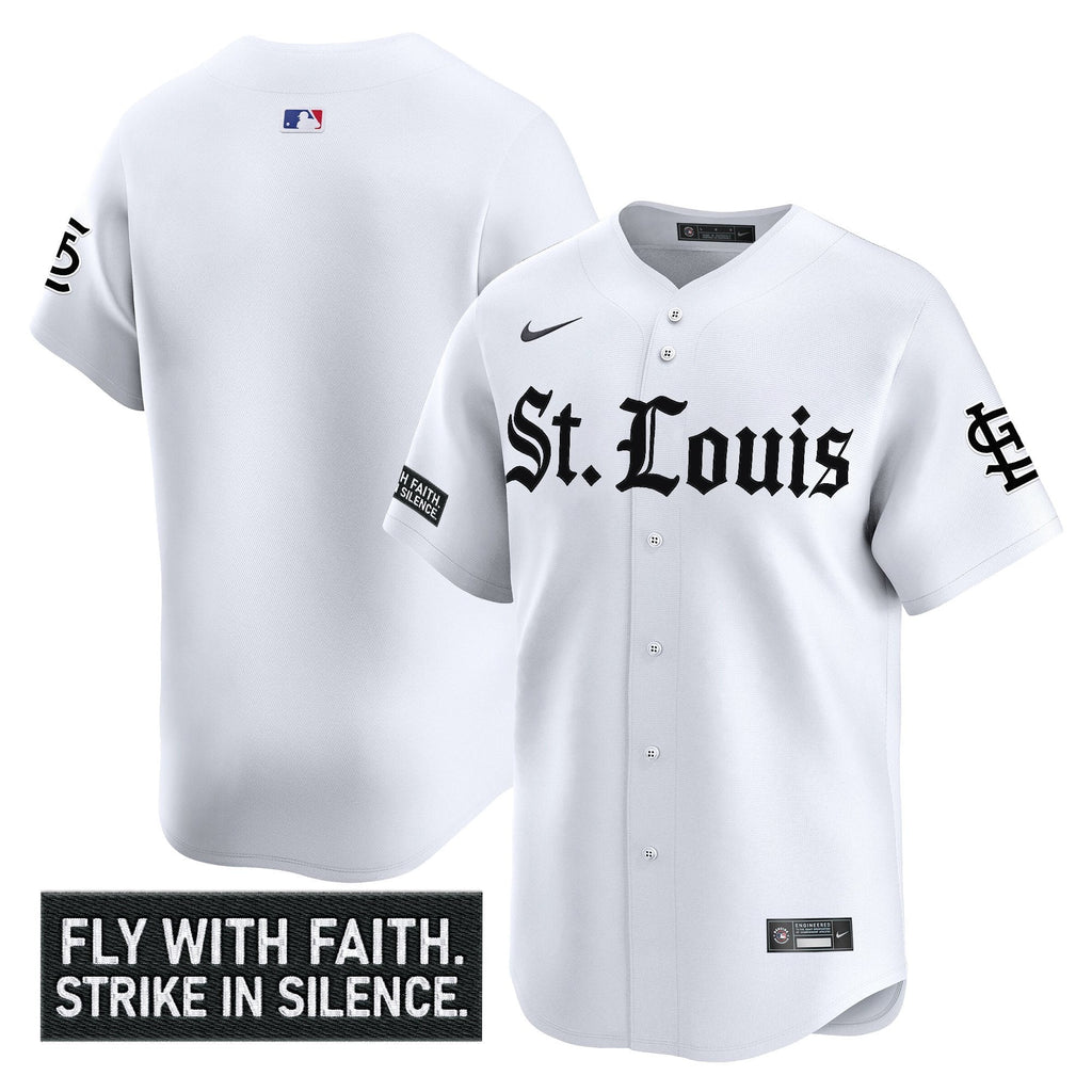 St. Louis Cardinals 'Gothic Legacy Edition' Vapor Premier Limited Jersey - All Stitched