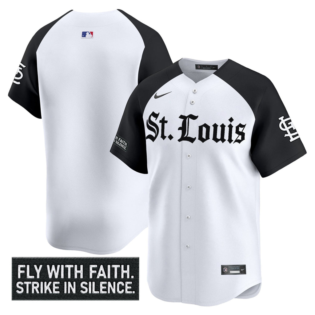 St. Louis Cardinals 'Gothic Legacy Edition' Vapor Premier Limited Jersey - All Stitched