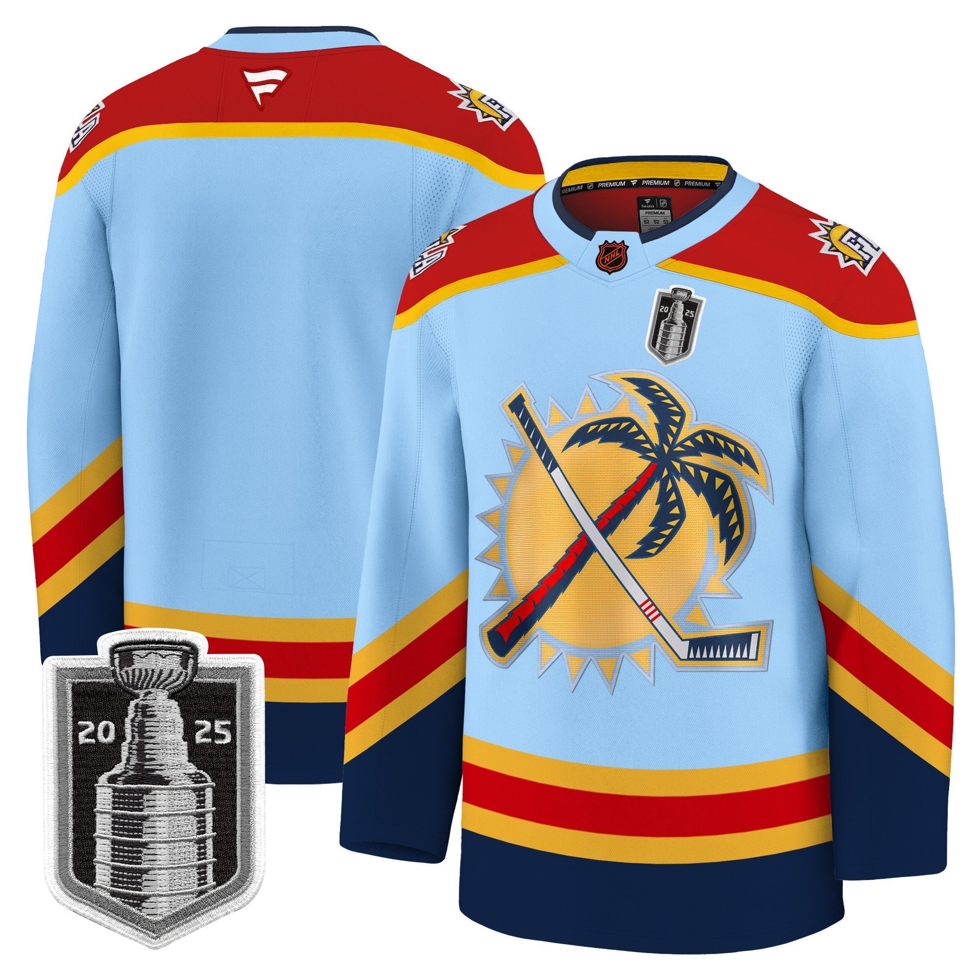 Men Florida Panthers 2025 Stanley Cup Final Premium Jersey - All Stitched