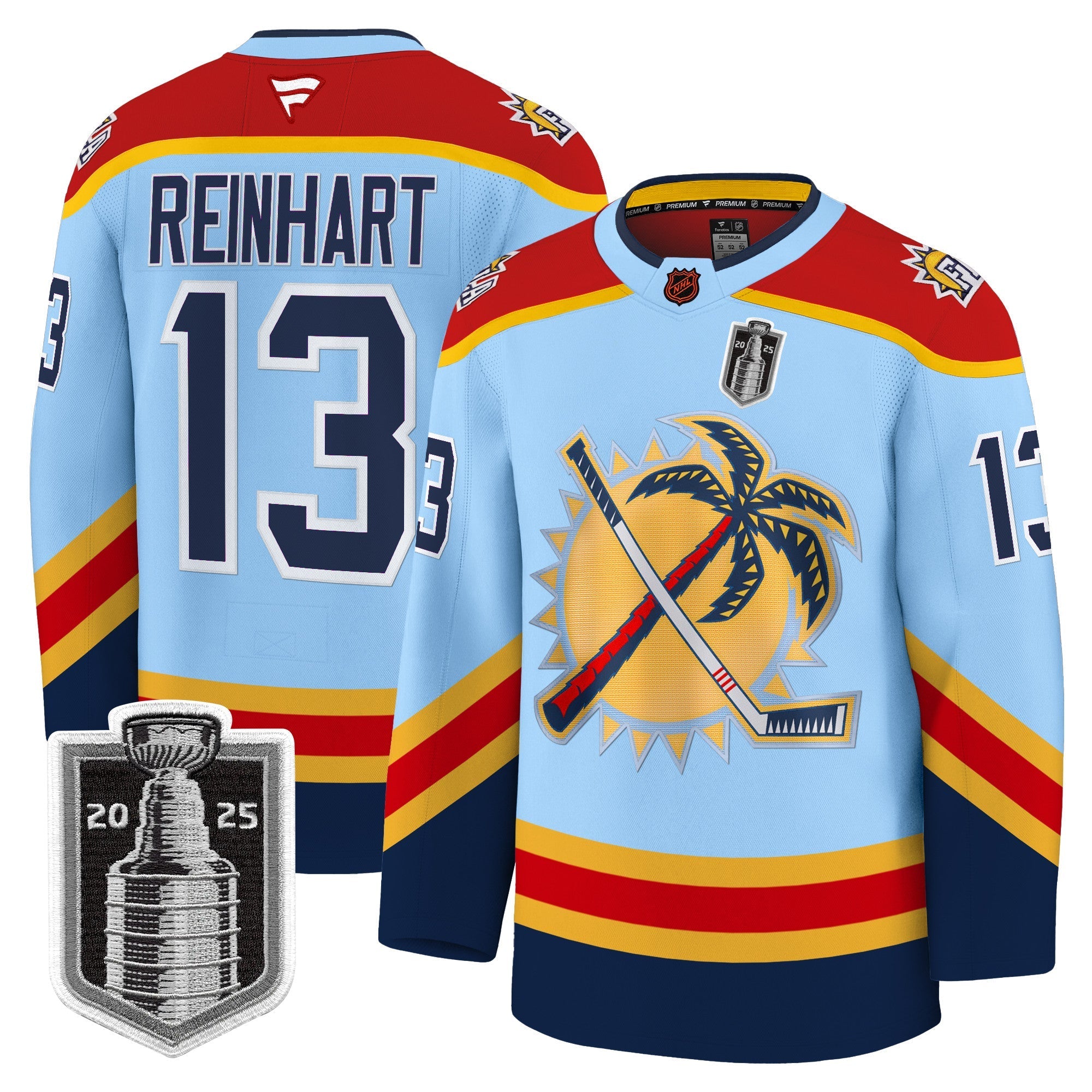 Men Florida Panthers 2025 Stanley Cup Final Premium Jersey - All Stitched
