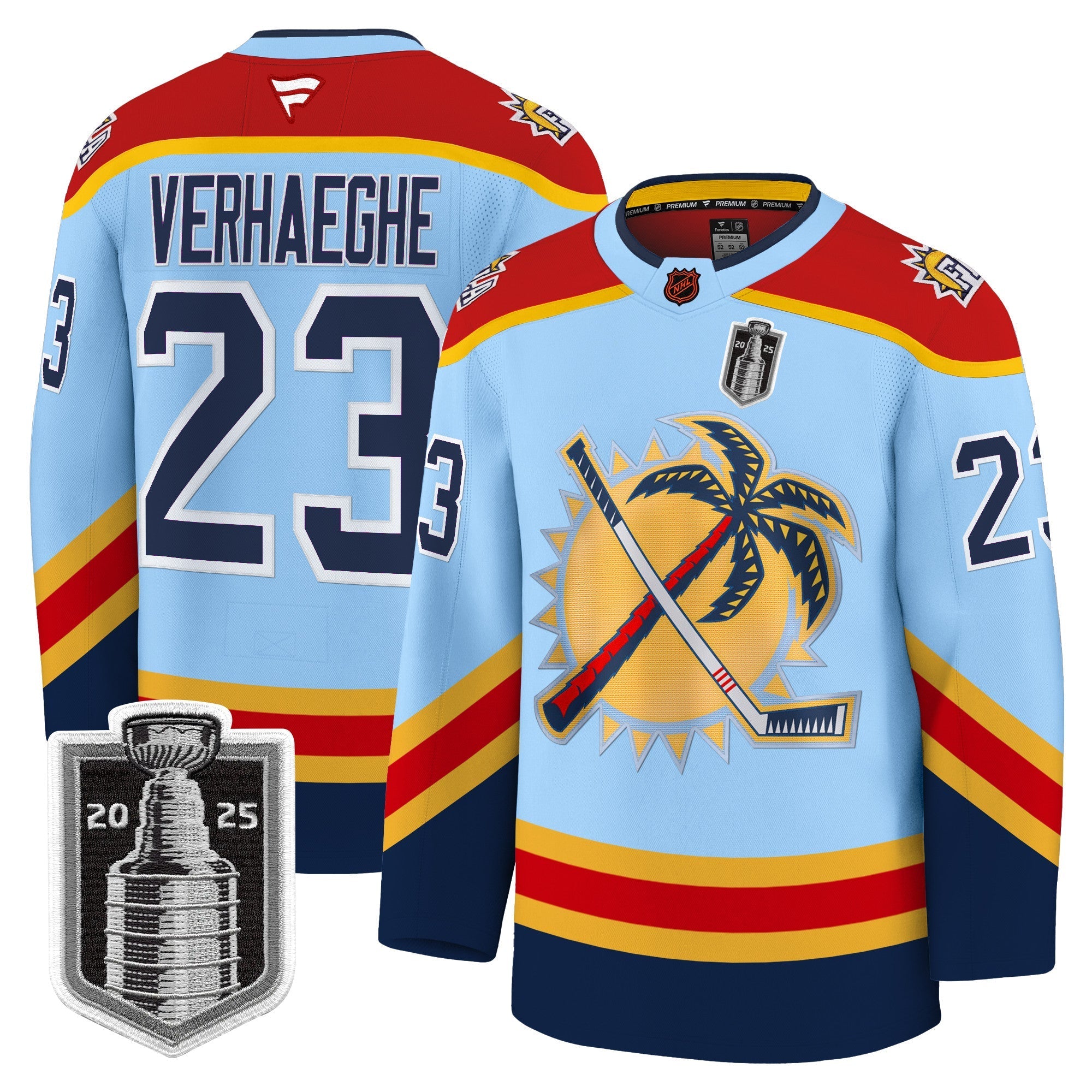 Men Florida Panthers 2025 Stanley Cup Final Premium Jersey - All Stitched