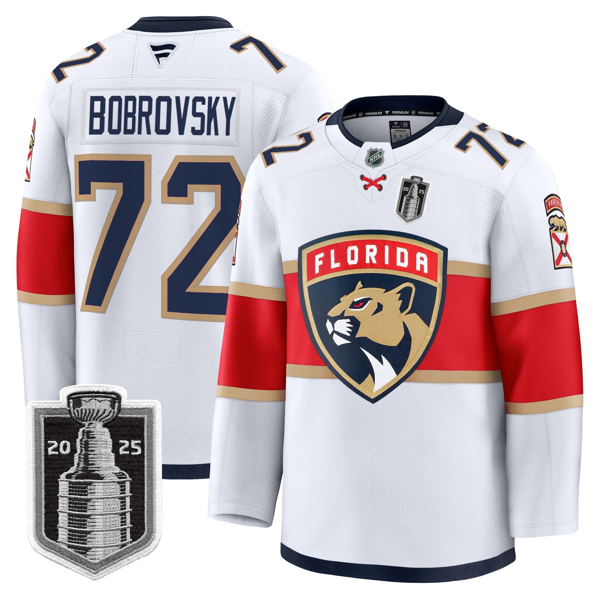 Men Florida Panthers 2025 Stanley Cup Final Premium Jersey - All Stitched