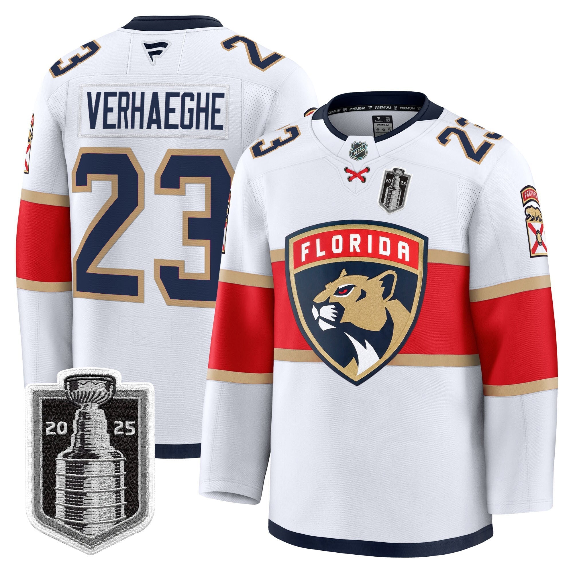 Men Florida Panthers 2025 Stanley Cup Final Premium Jersey - All Stitched