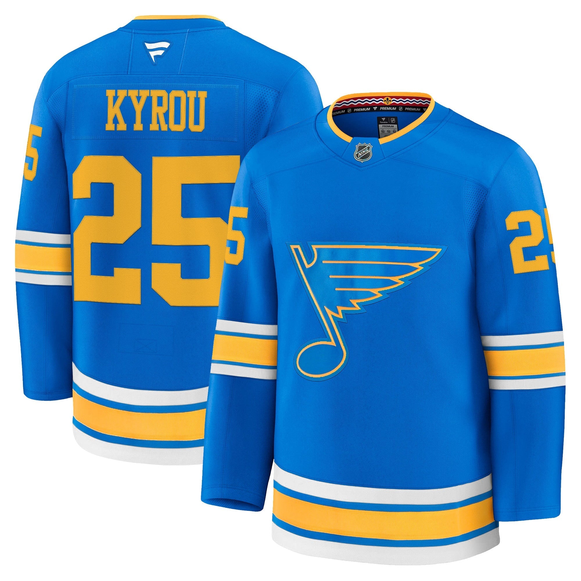 St. Louis Blues 2025/26 Premium Jersey - All Stitched