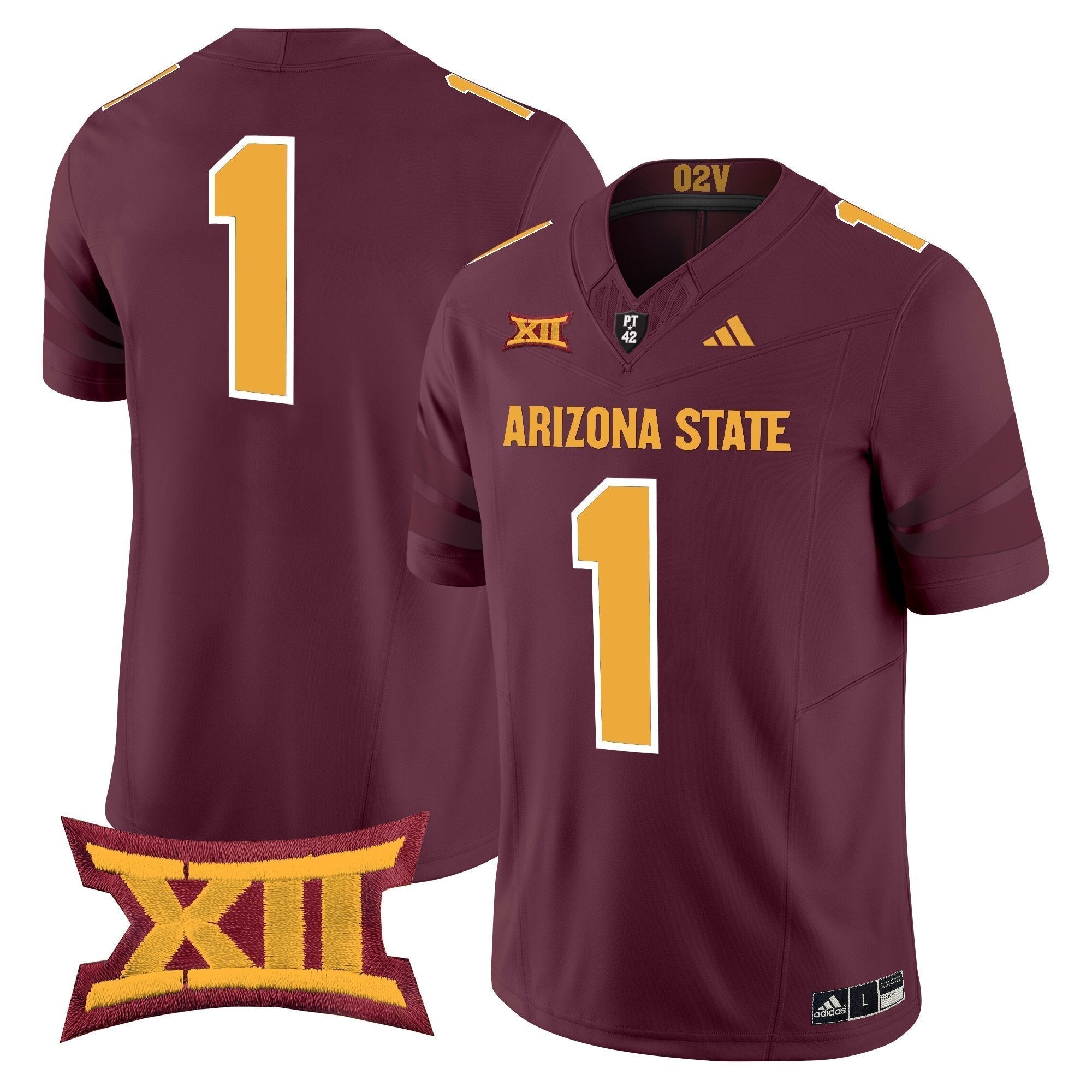 Arizona State Sun Devils 2025 Vapor Limited Jersey - All Stitched