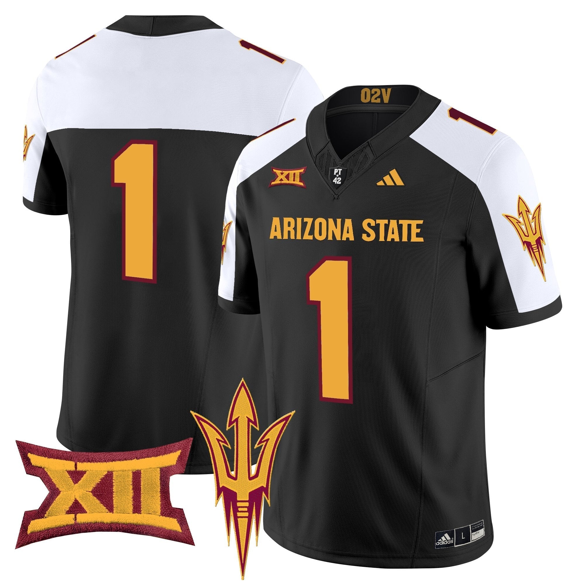 Arizona State Sun Devils 2025 Vapor Limited Jersey - All Stitched