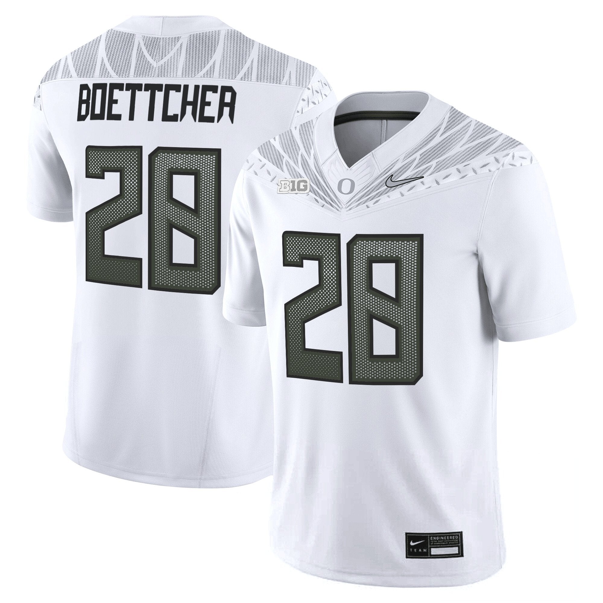Oregon Ducks 2025 Vapor Limited Jersey V2 - All Stitched