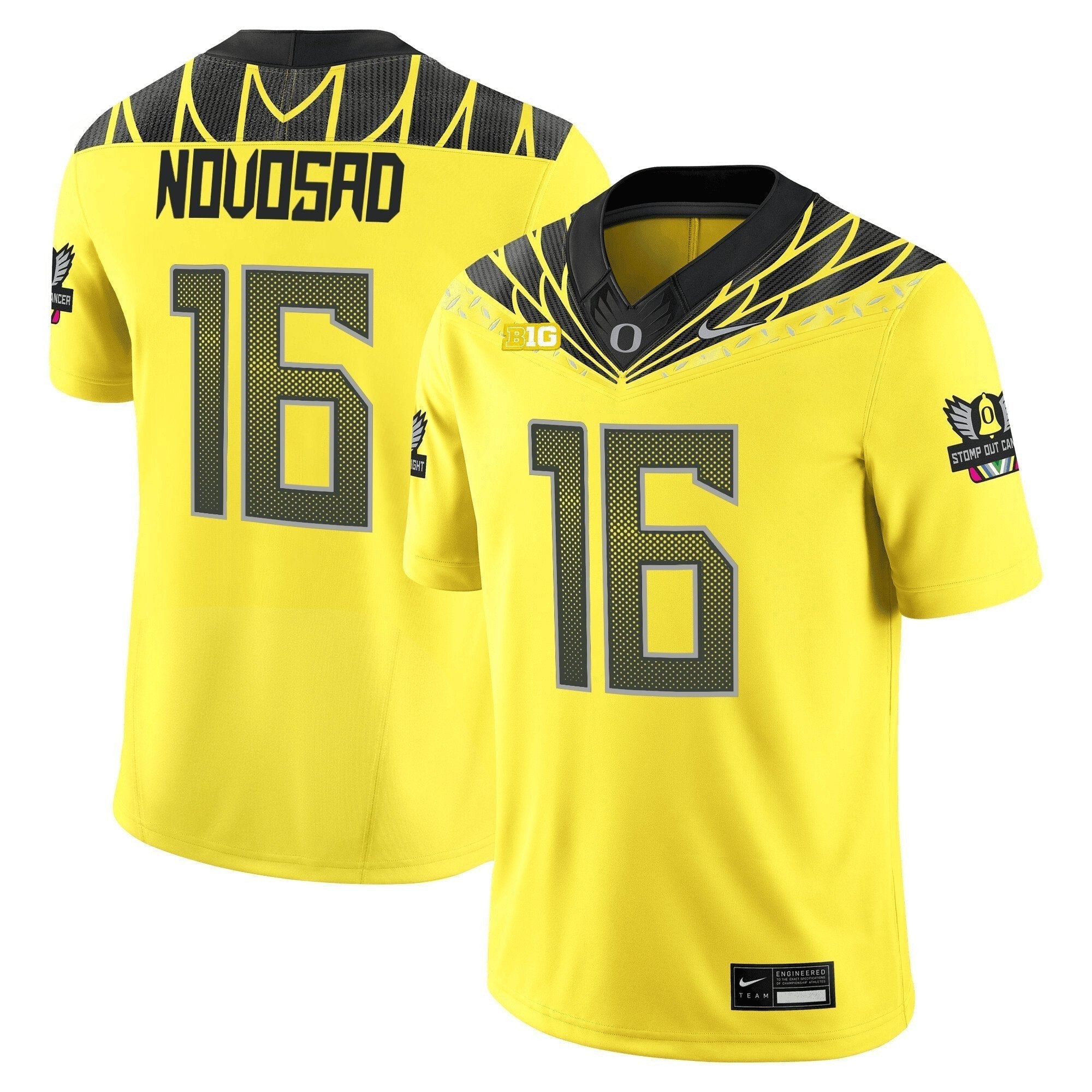 Oregon Ducks 2025 Vapor Limited Jersey V2 - All Stitched