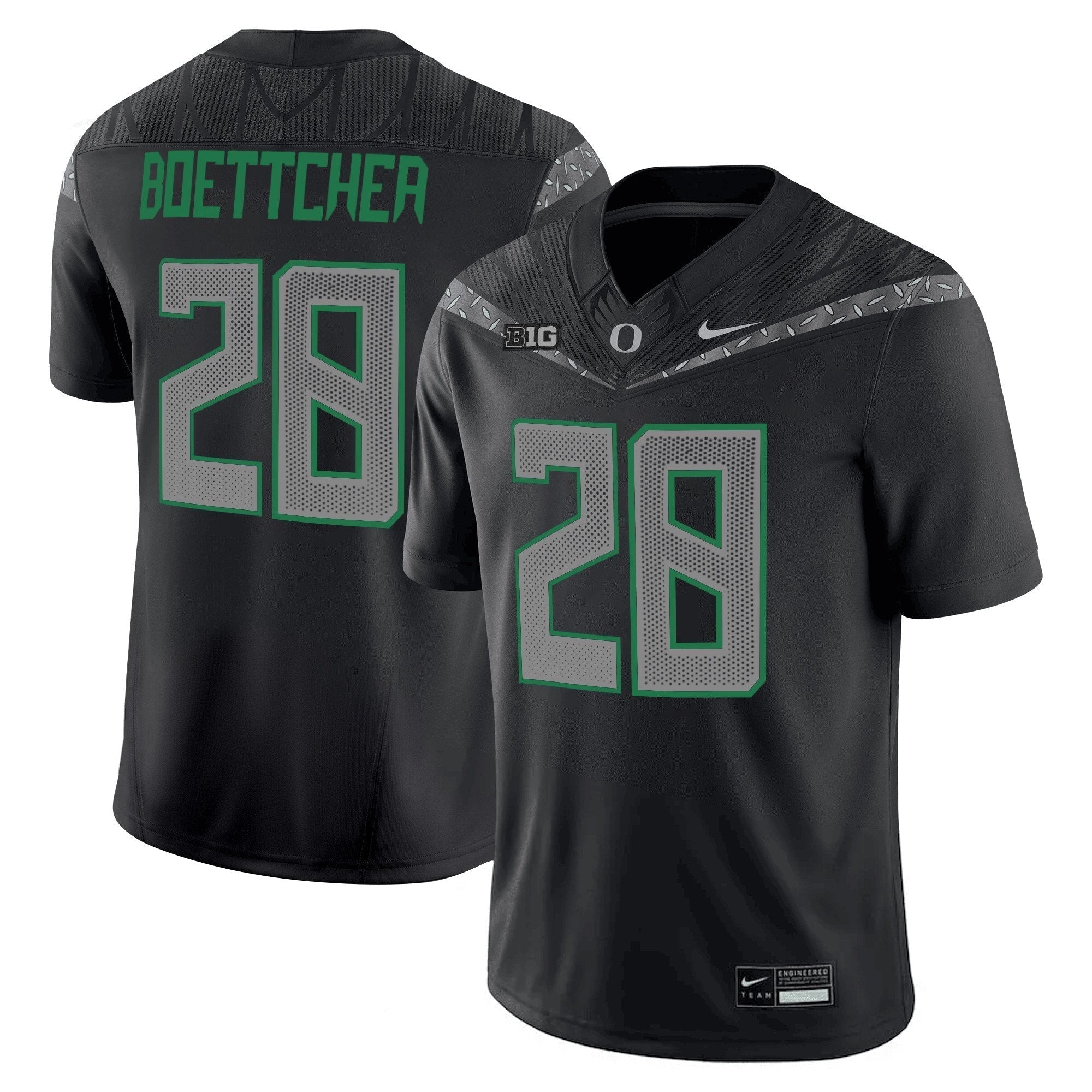 Oregon Ducks 2025 Vapor Limited Jersey V2 - All Stitched