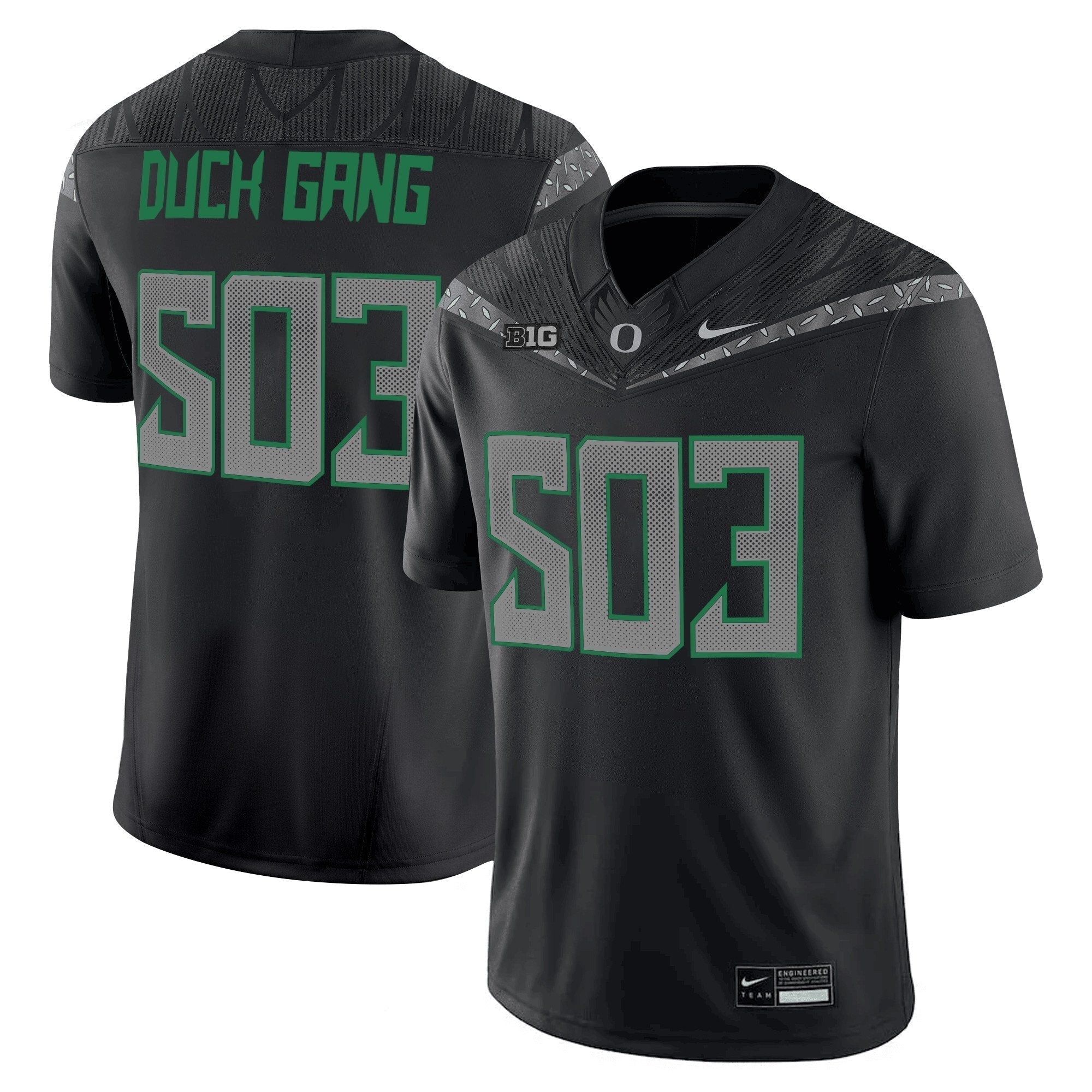 Oregon Ducks 2025 Vapor Limited Jersey V2 - All Stitched