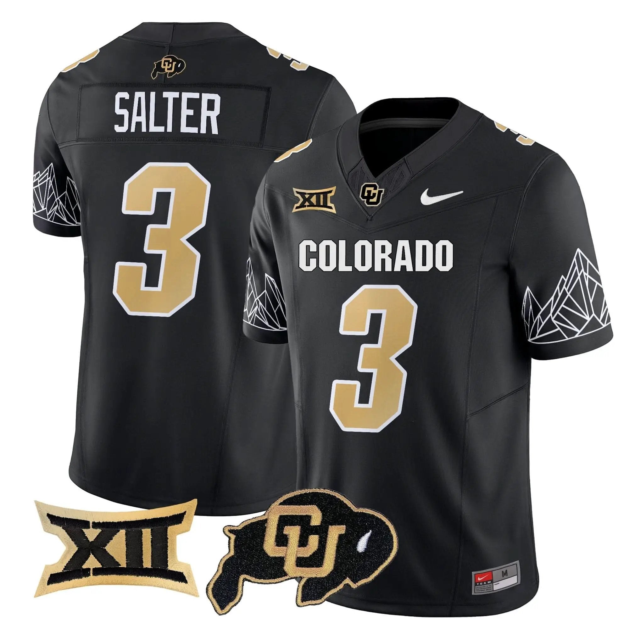 Men Colorado Buffaloes Football 2025 Vapor Limited Jersey V2