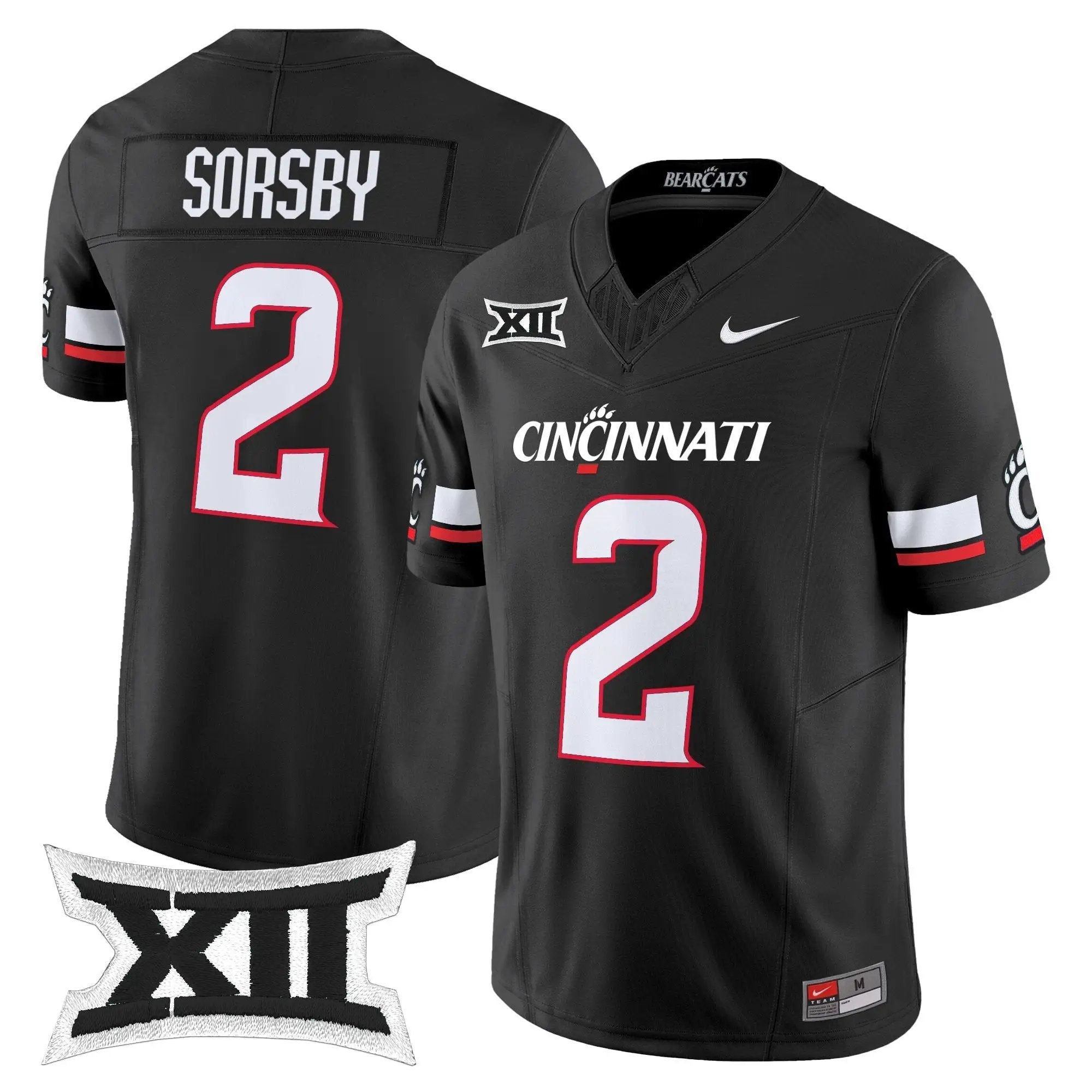 Men Cincinnati Bearcats Football 2025 Vapor Limited Jersey
