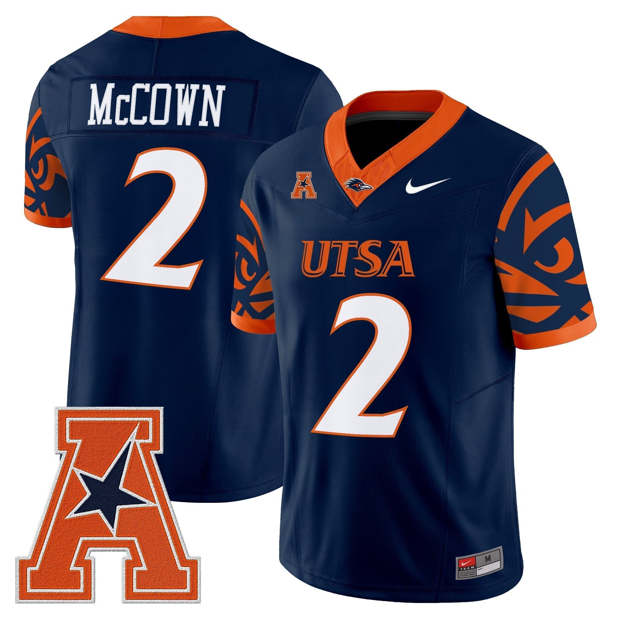 UTSA Roadrunners 2025 Vapor Limited Jersey V2 - All Stitched