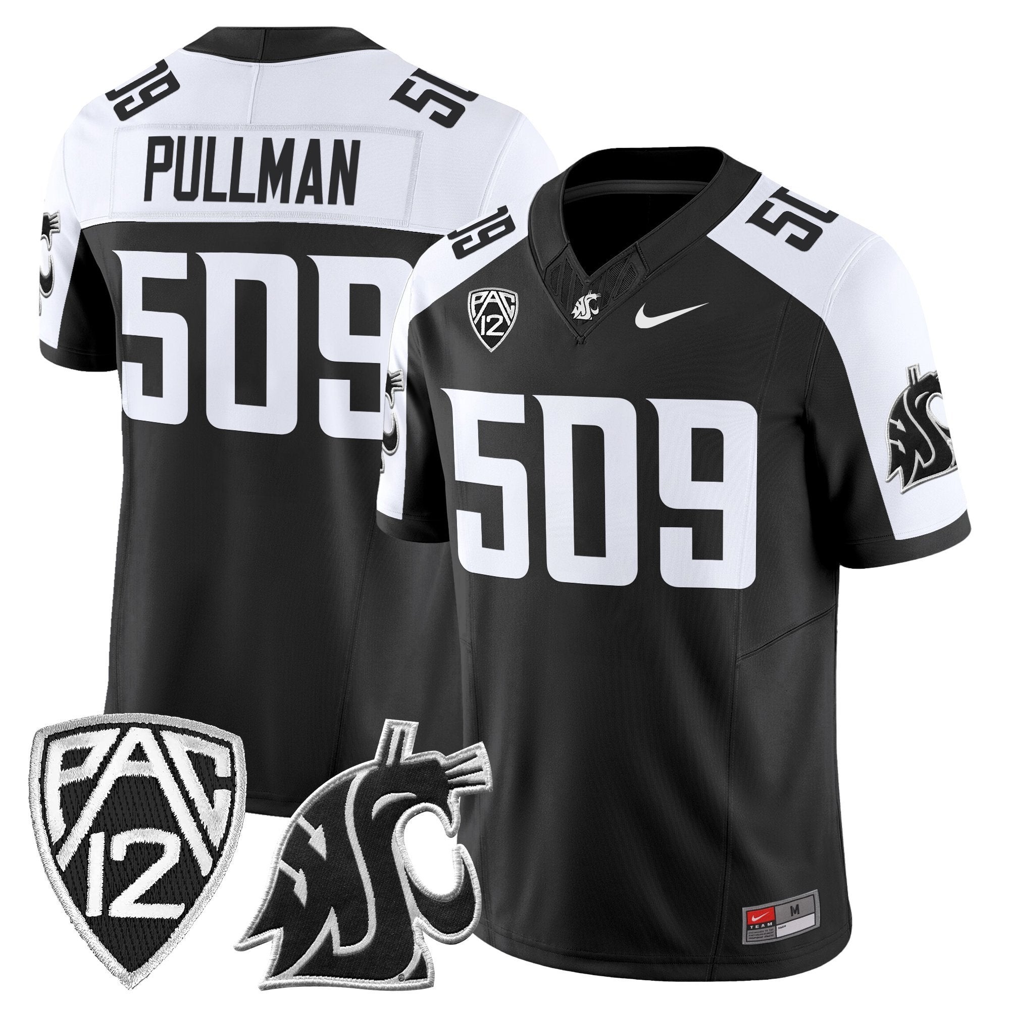 Washington State Cougars 2025 Vapor Limited Jersey - All Stitched