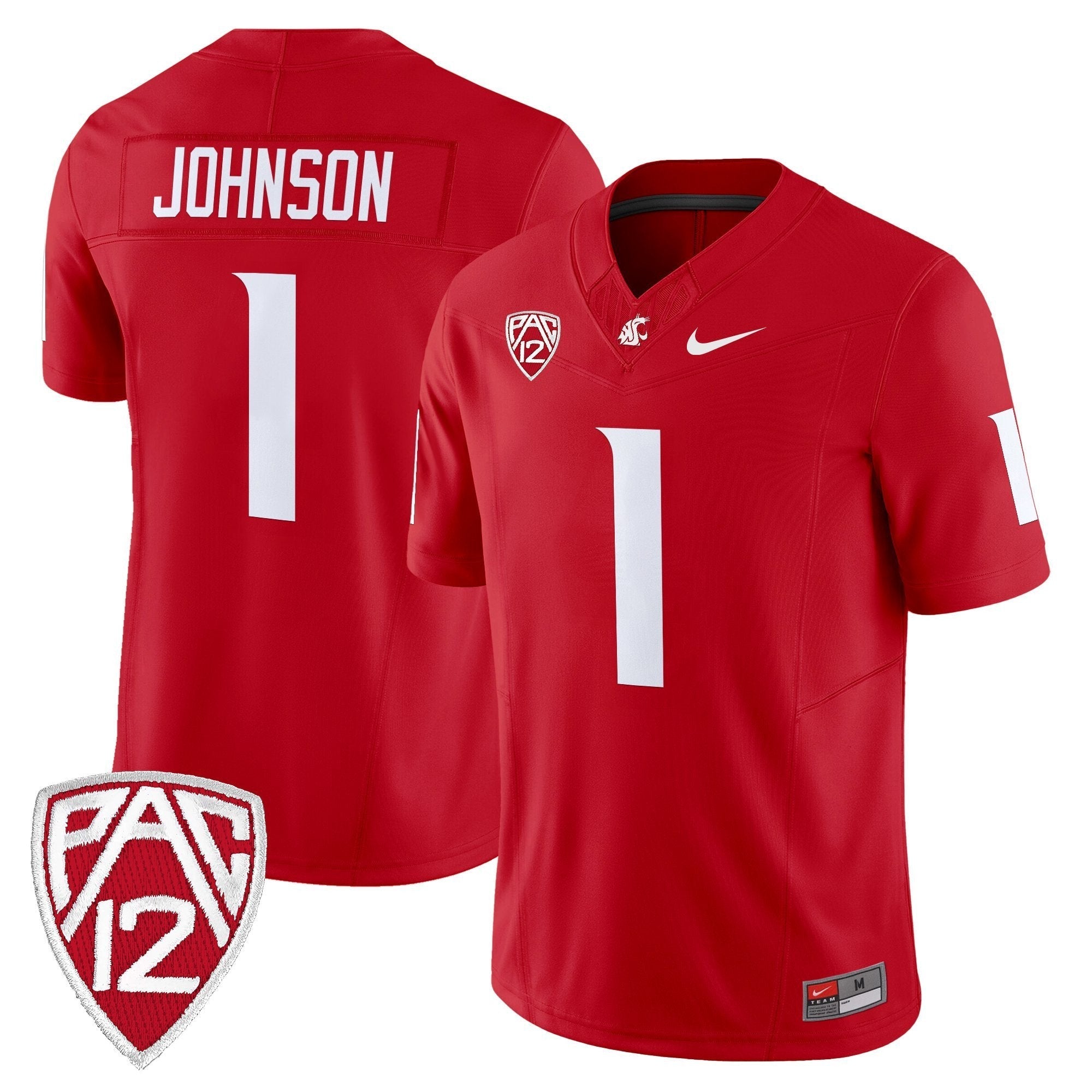 Washington State Cougars 2025 Vapor Limited Jersey - All Stitched