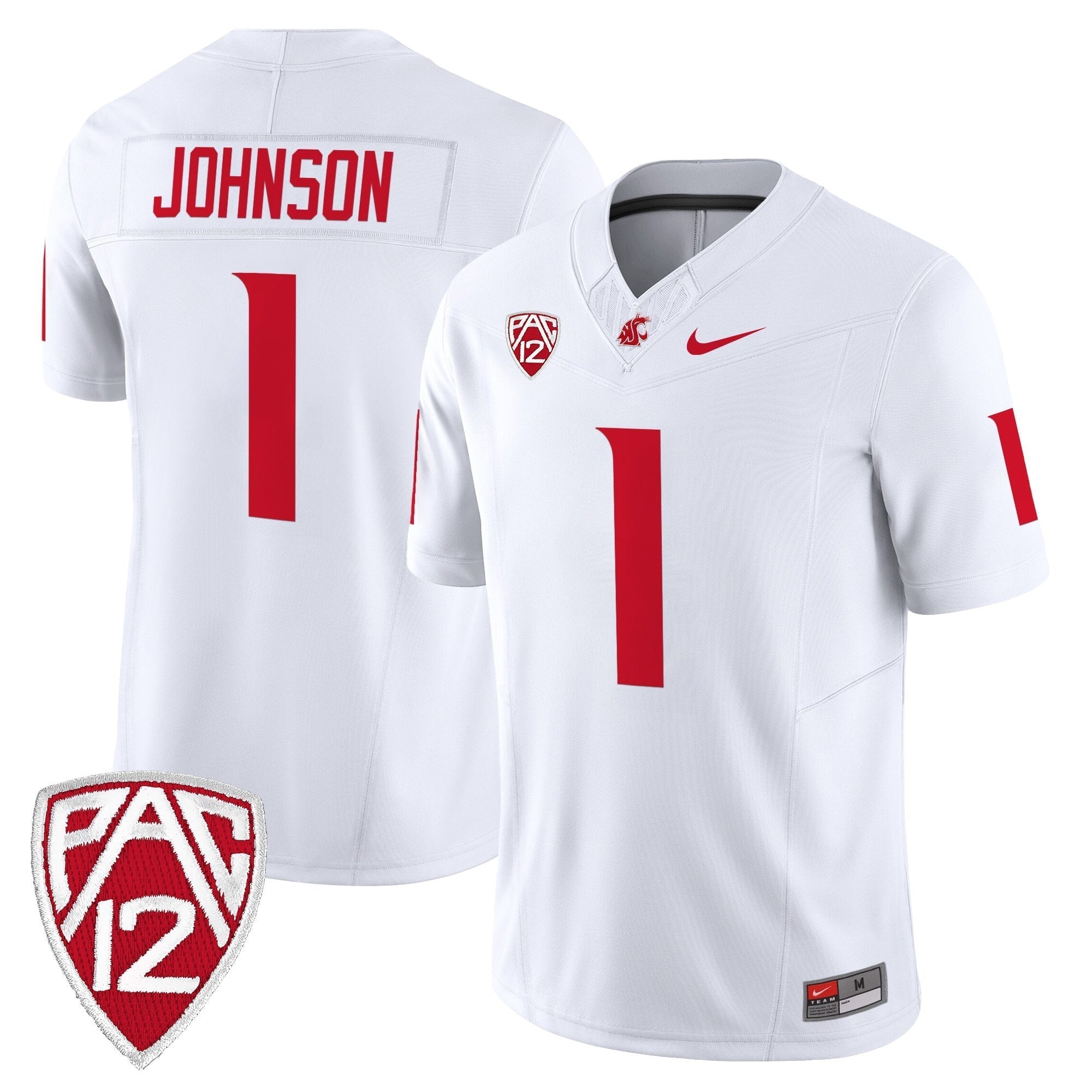 Washington State Cougars 2025 Vapor Limited Jersey - All Stitched