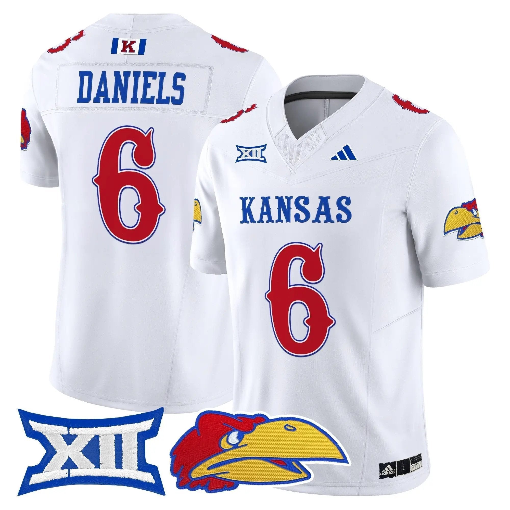 Men Kansas Jayhawks Football 2025 Vapor Limited Jersey
