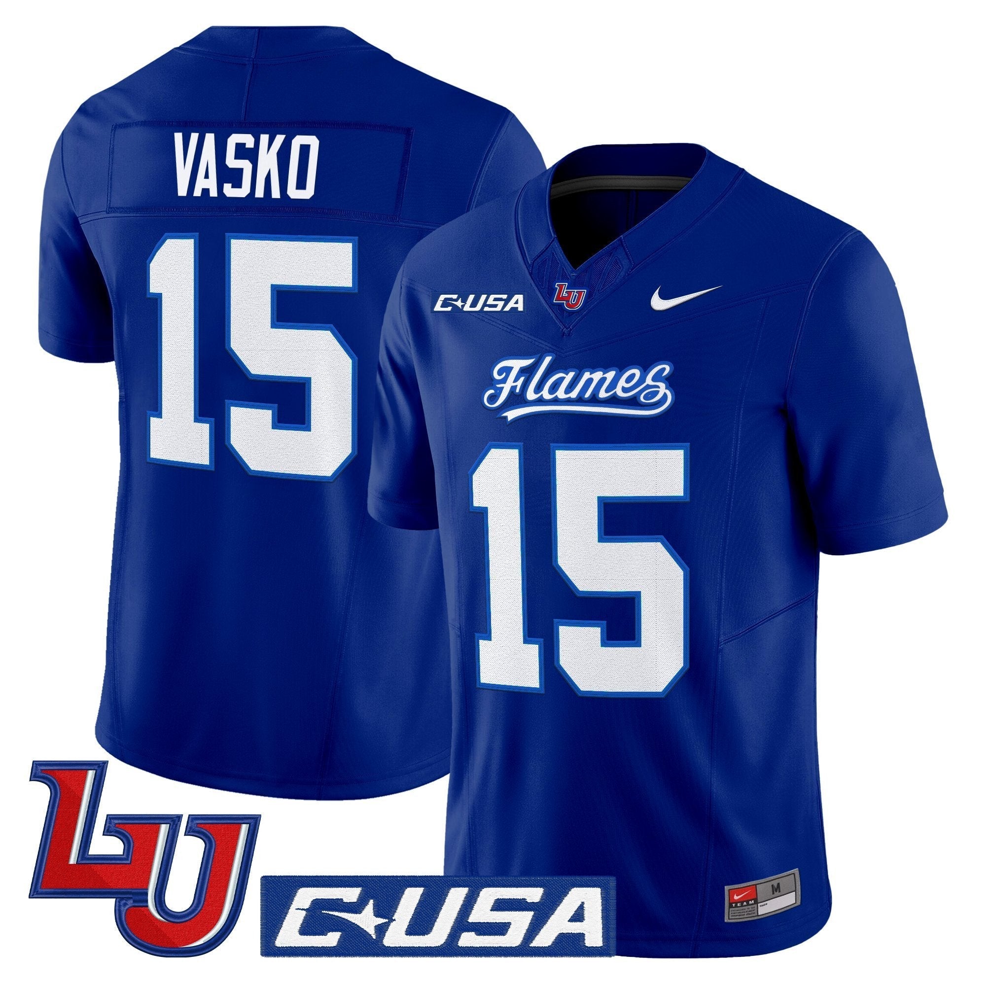 Liberty Flames 2025 Vapor Limited Jersey - All Stitched