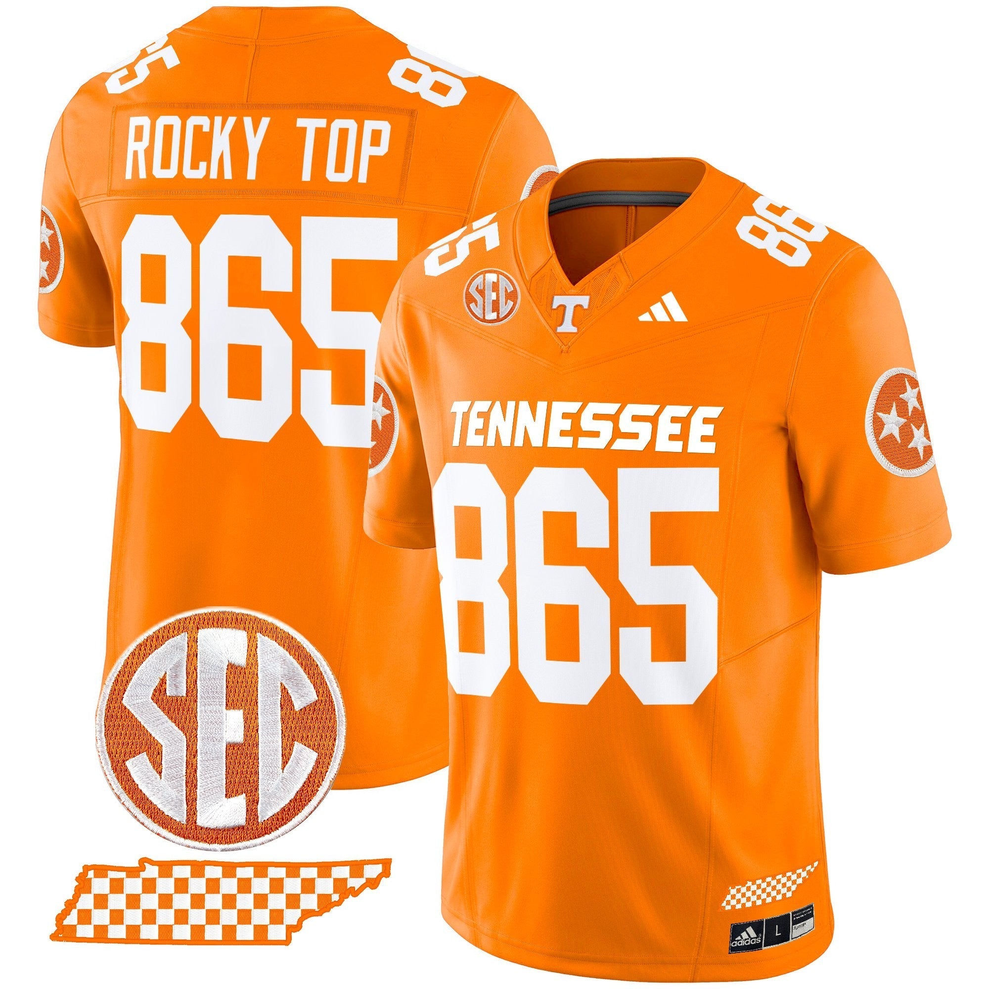 Tennessee Volunteers 2025 Vapor Limited Jersey V2 - All Stitched