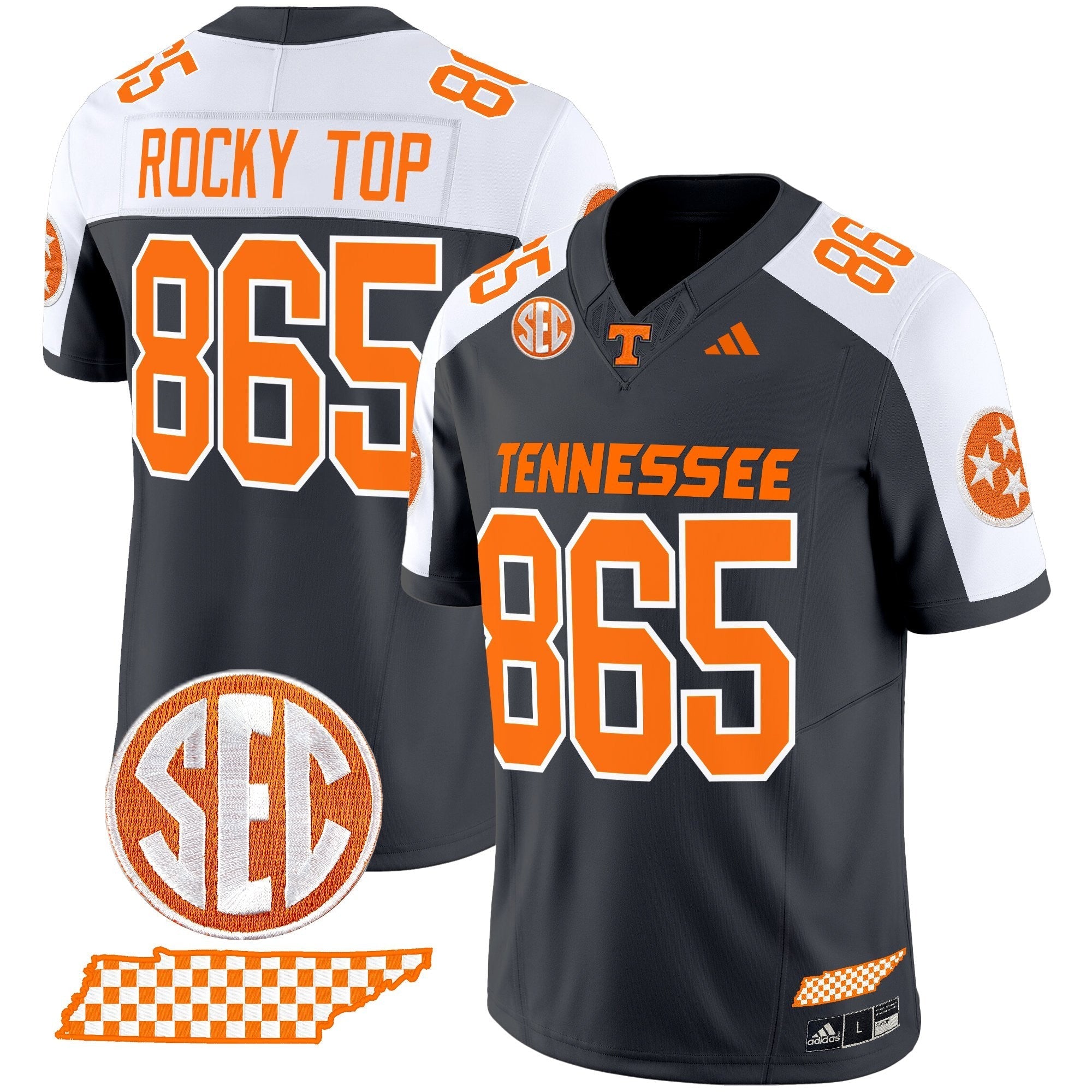 Tennessee Volunteers 2025 Vapor Limited Jersey V2 - All Stitched