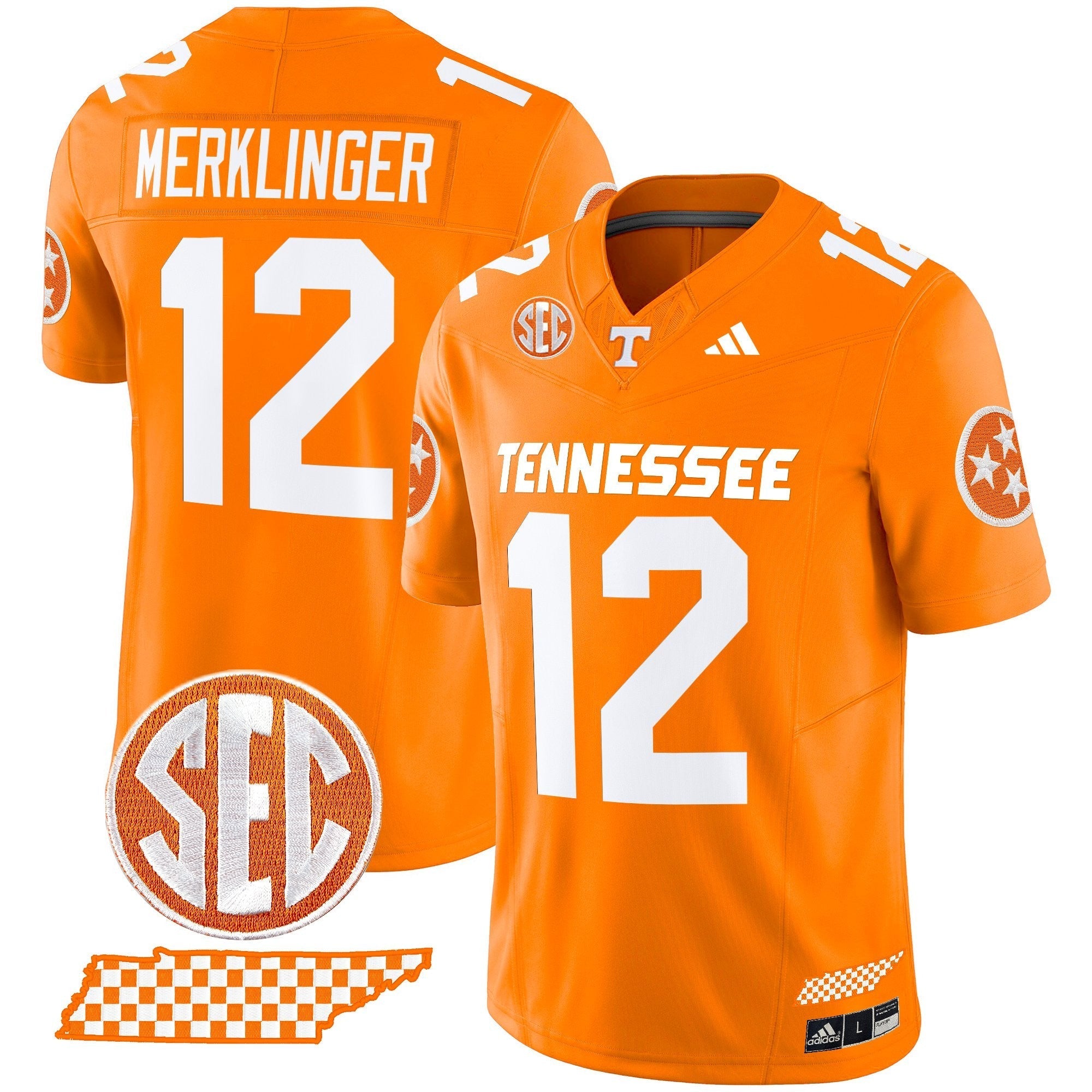 Tennessee Volunteers 2025 Vapor Limited Jersey V2 - All Stitched