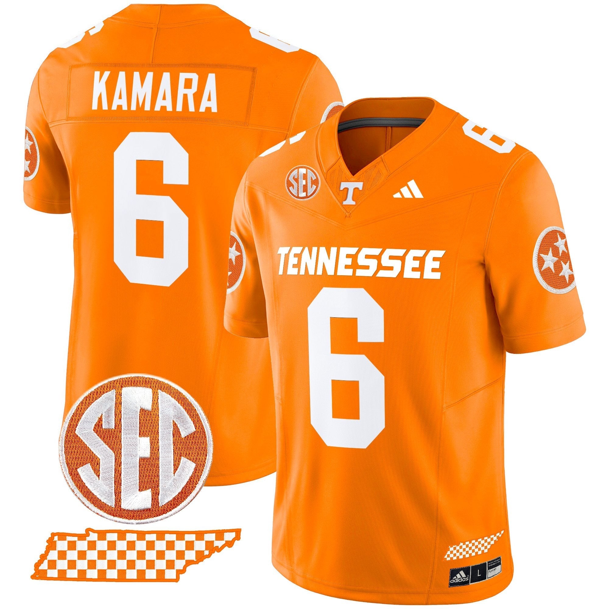 Tennessee Volunteers 2025 Vapor Limited Jersey V2 - All Stitched