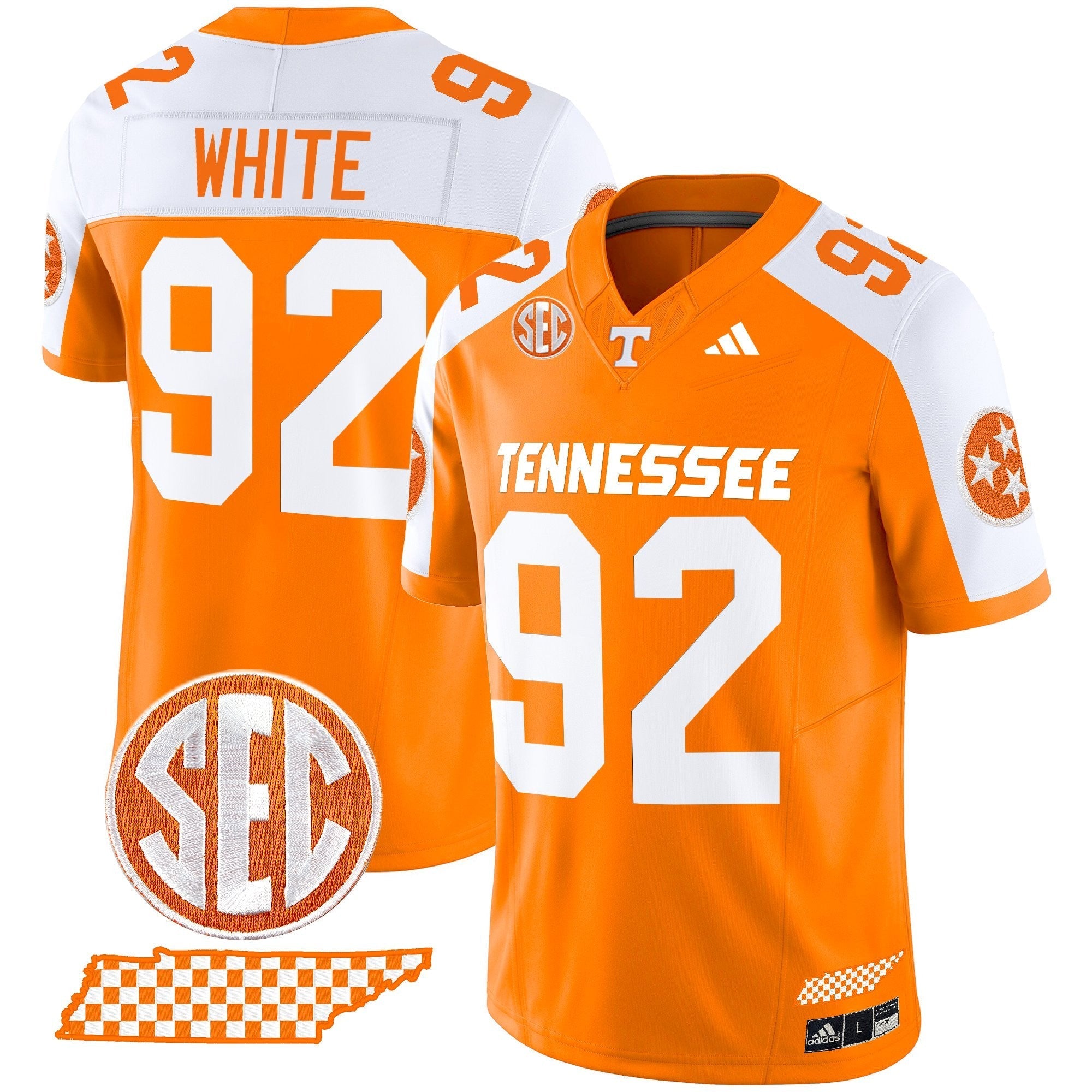 Tennessee Volunteers 2025 Vapor Limited Jersey V2 - All Stitched