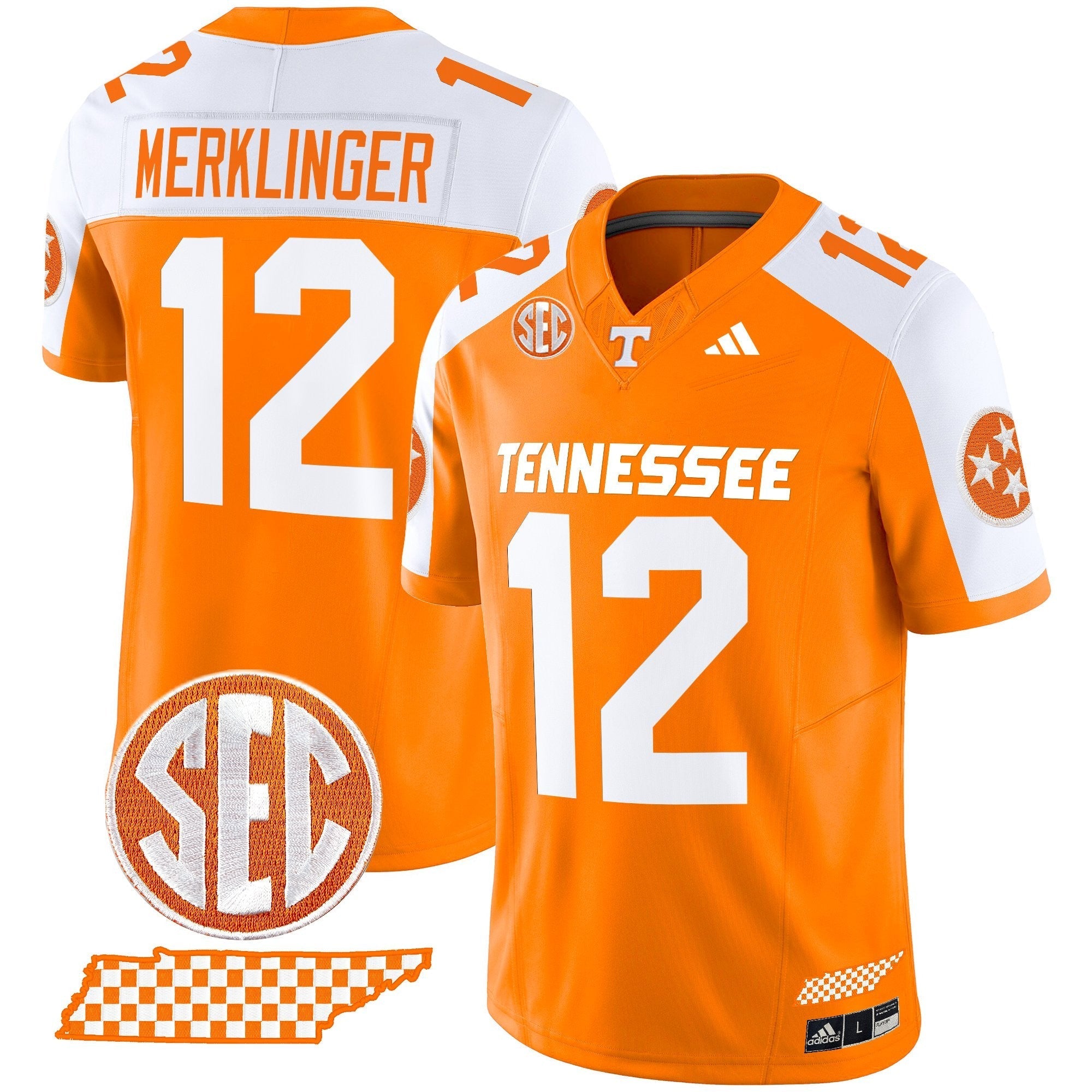 Tennessee Volunteers 2025 Vapor Limited Jersey V2 - All Stitched