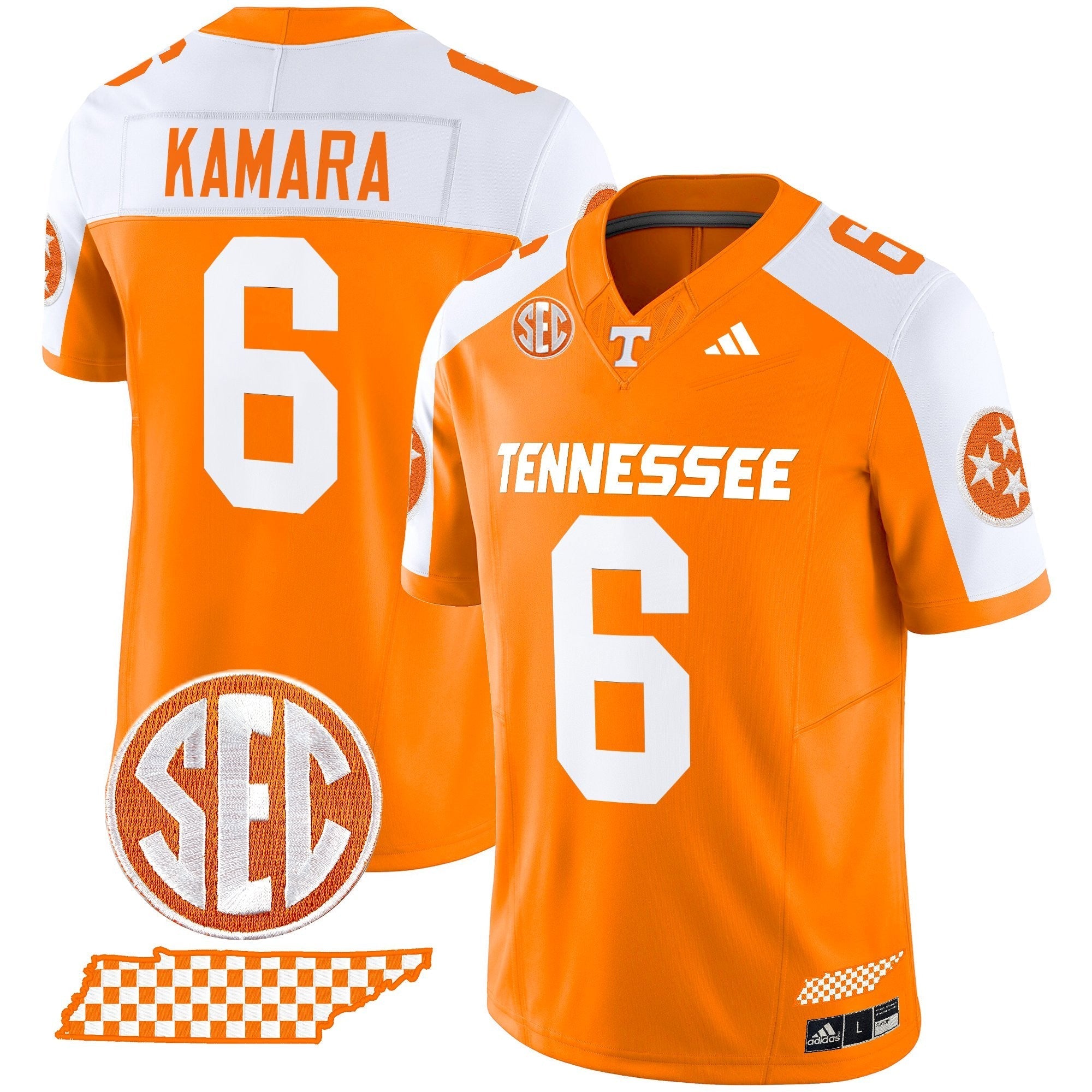 Tennessee Volunteers 2025 Vapor Limited Jersey V2 - All Stitched