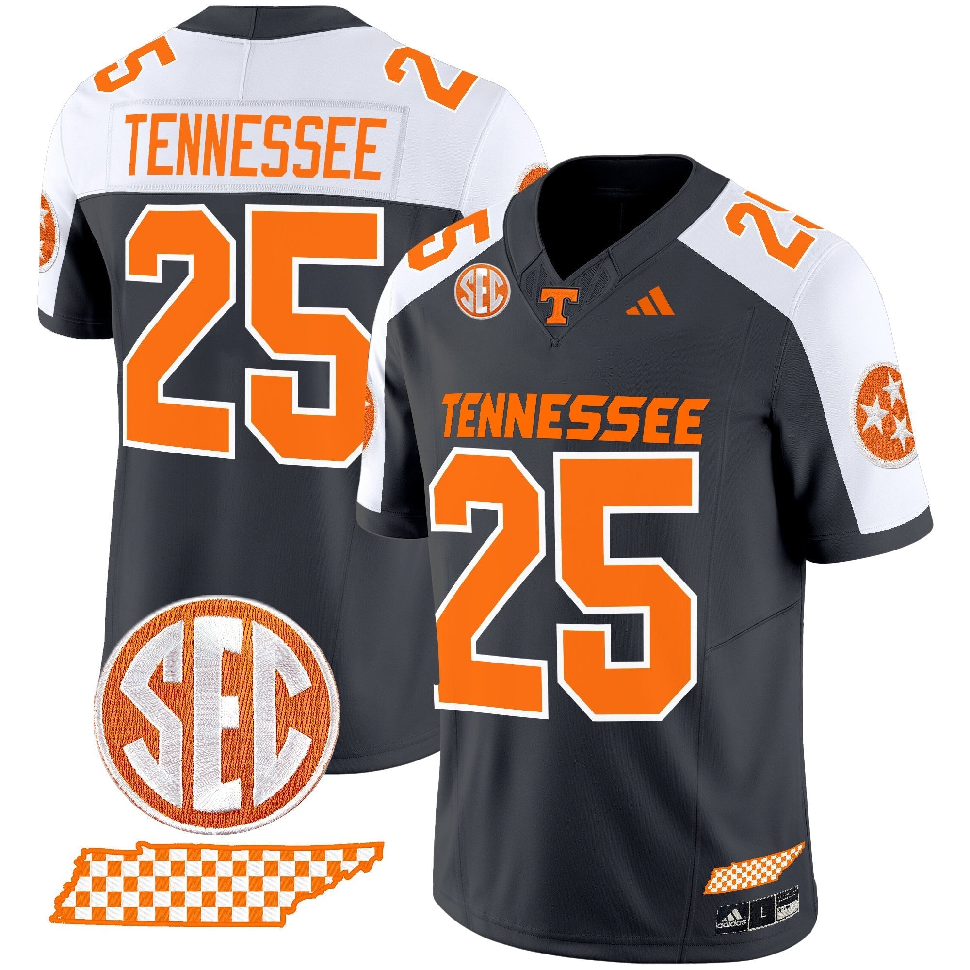 Tennessee Volunteers 2025 Vapor Limited Jersey V2 - All Stitched