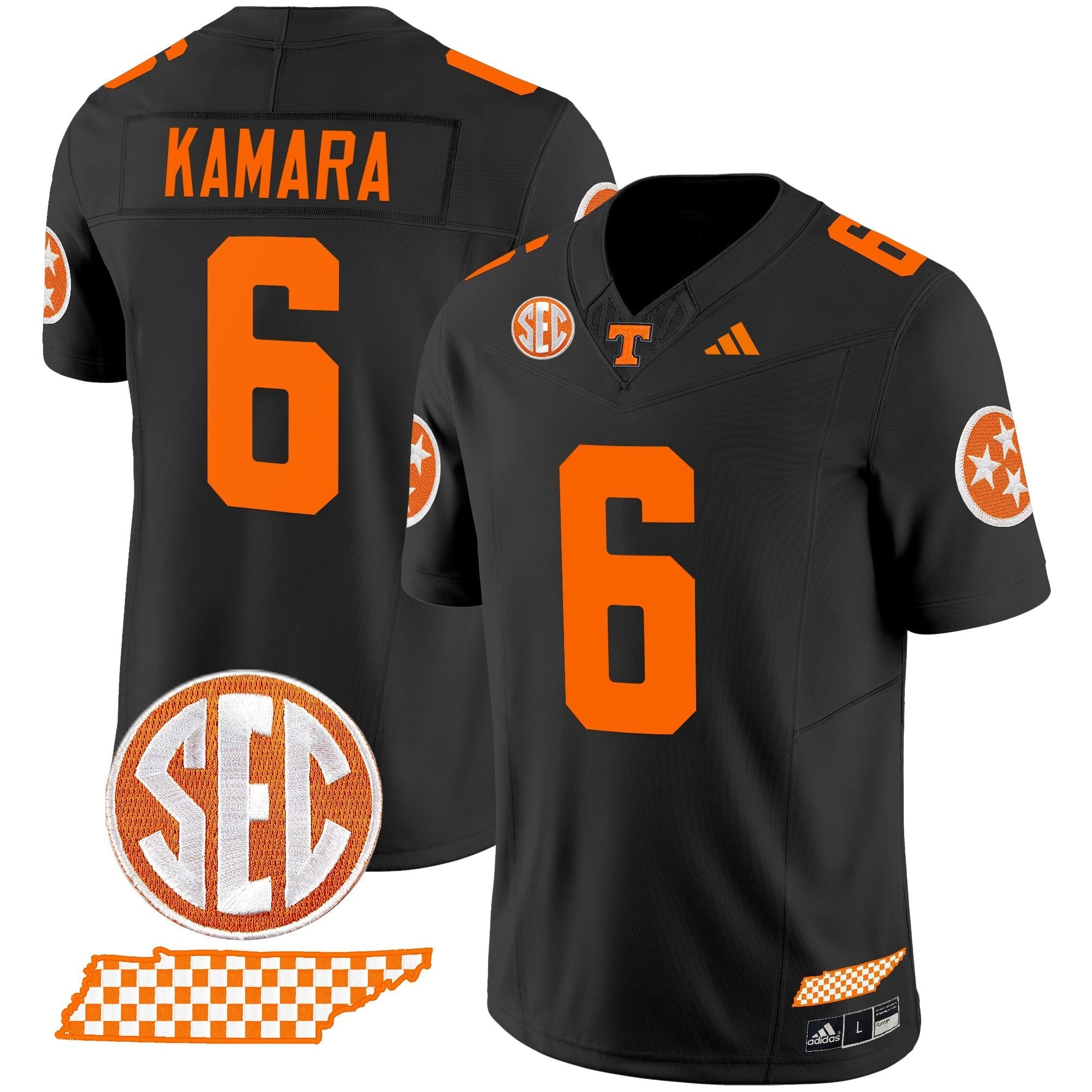 Tennessee Volunteers 2025 Vapor Limited Jersey V2 - All Stitched