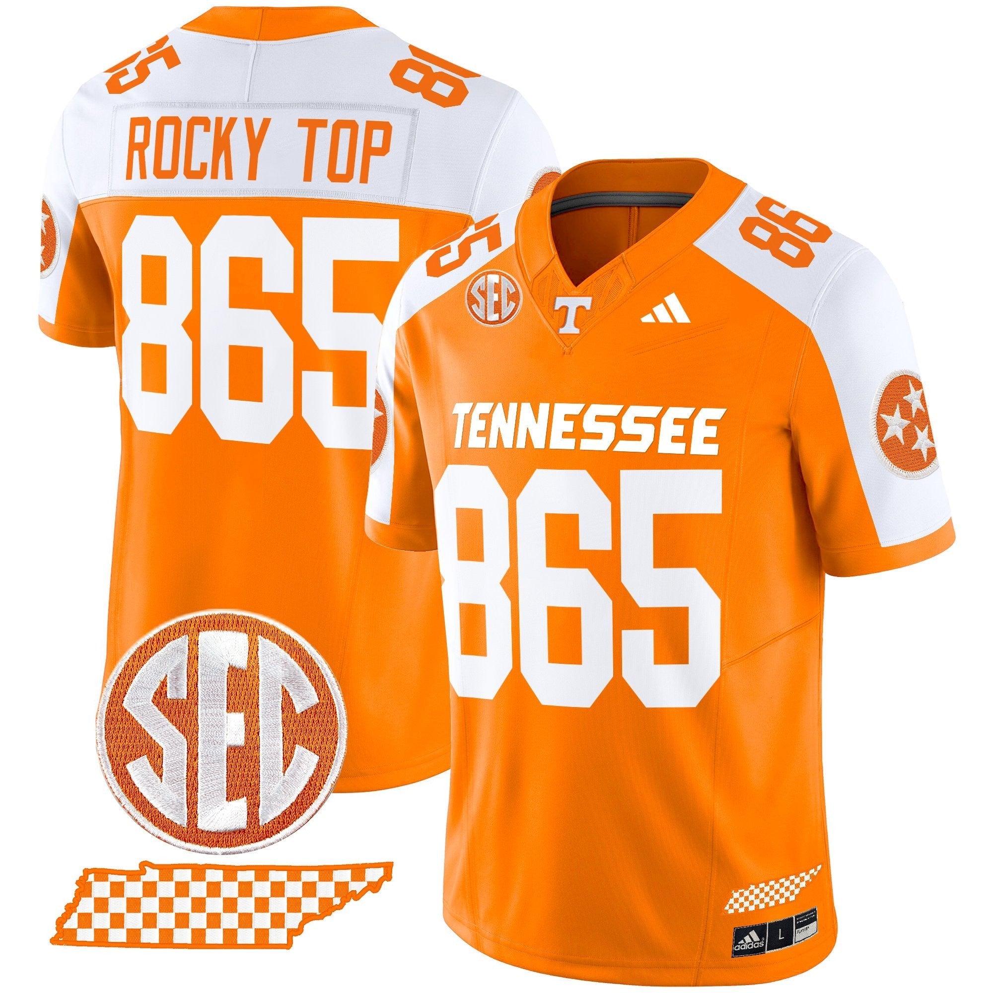 Tennessee Volunteers 2025 Vapor Limited Jersey V2 - All Stitched