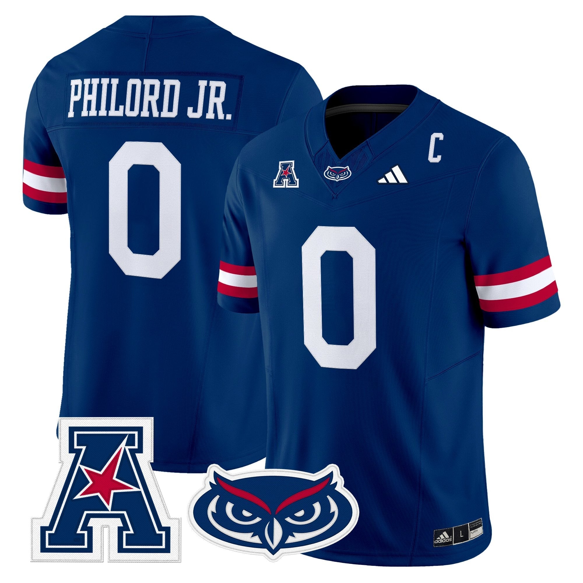 Florida Atlantic Owls 2025 Vapor Limited Jersey - All Stitched