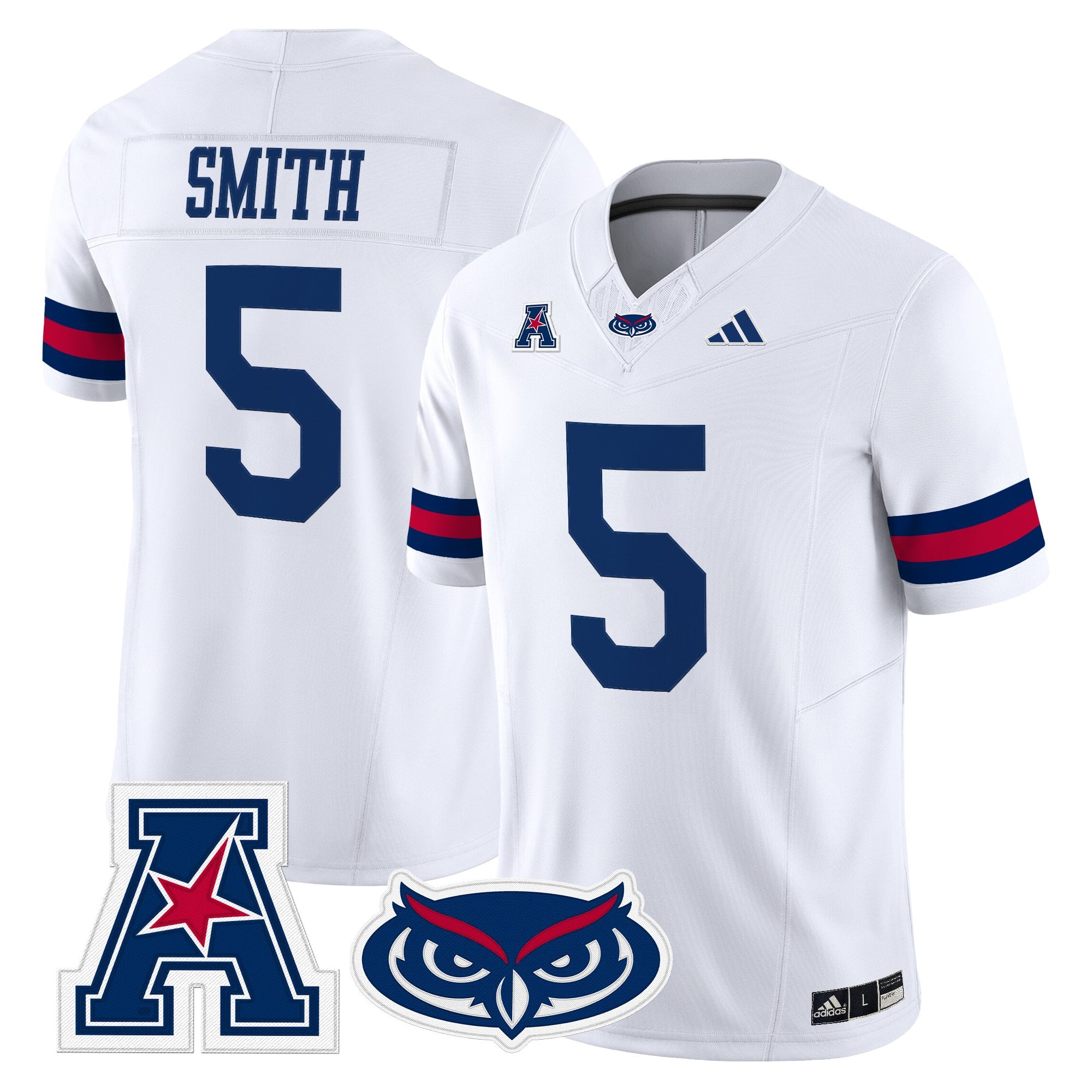 Florida Atlantic Owls 2025 Vapor Limited Jersey - All Stitched