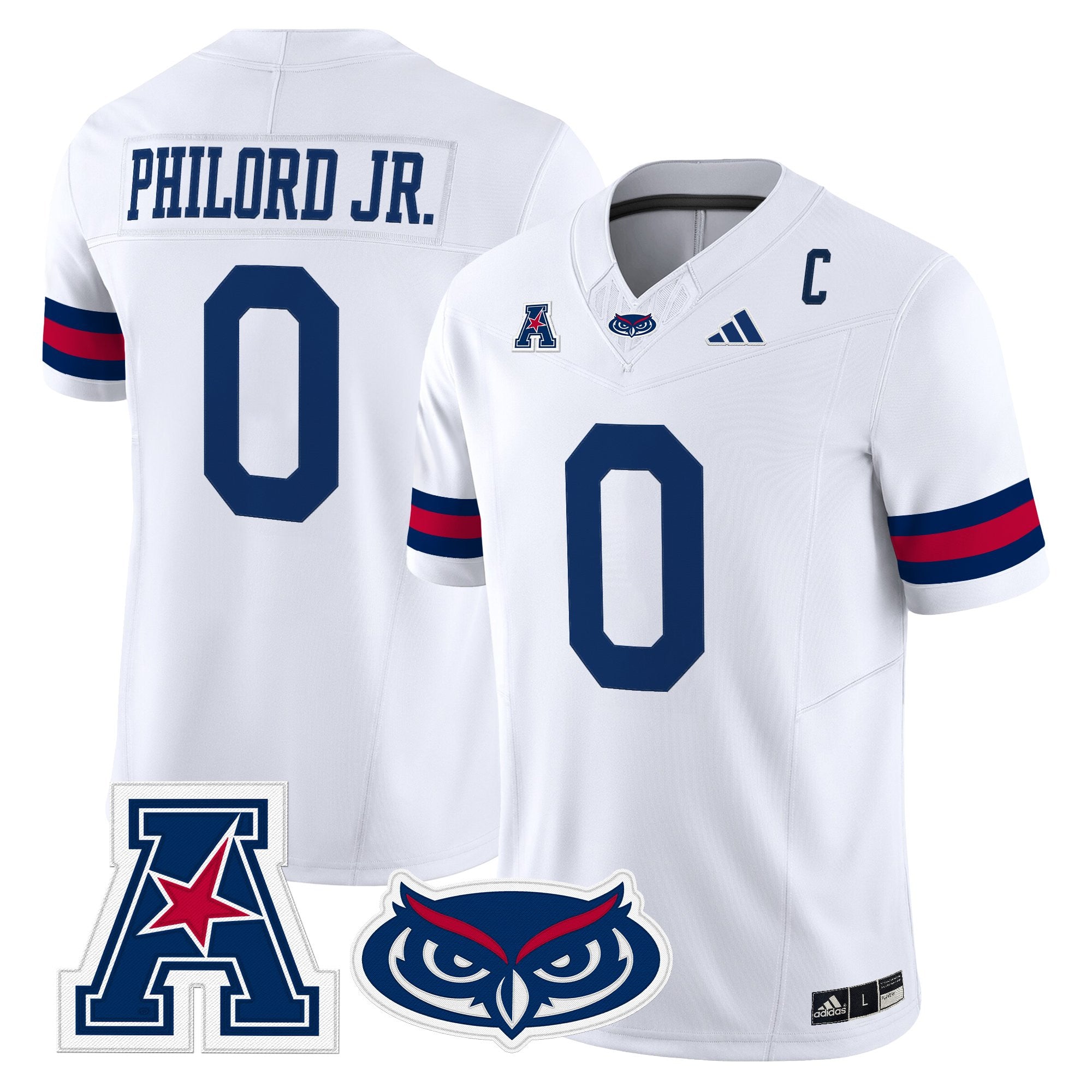 Florida Atlantic Owls 2025 Vapor Limited Jersey - All Stitched