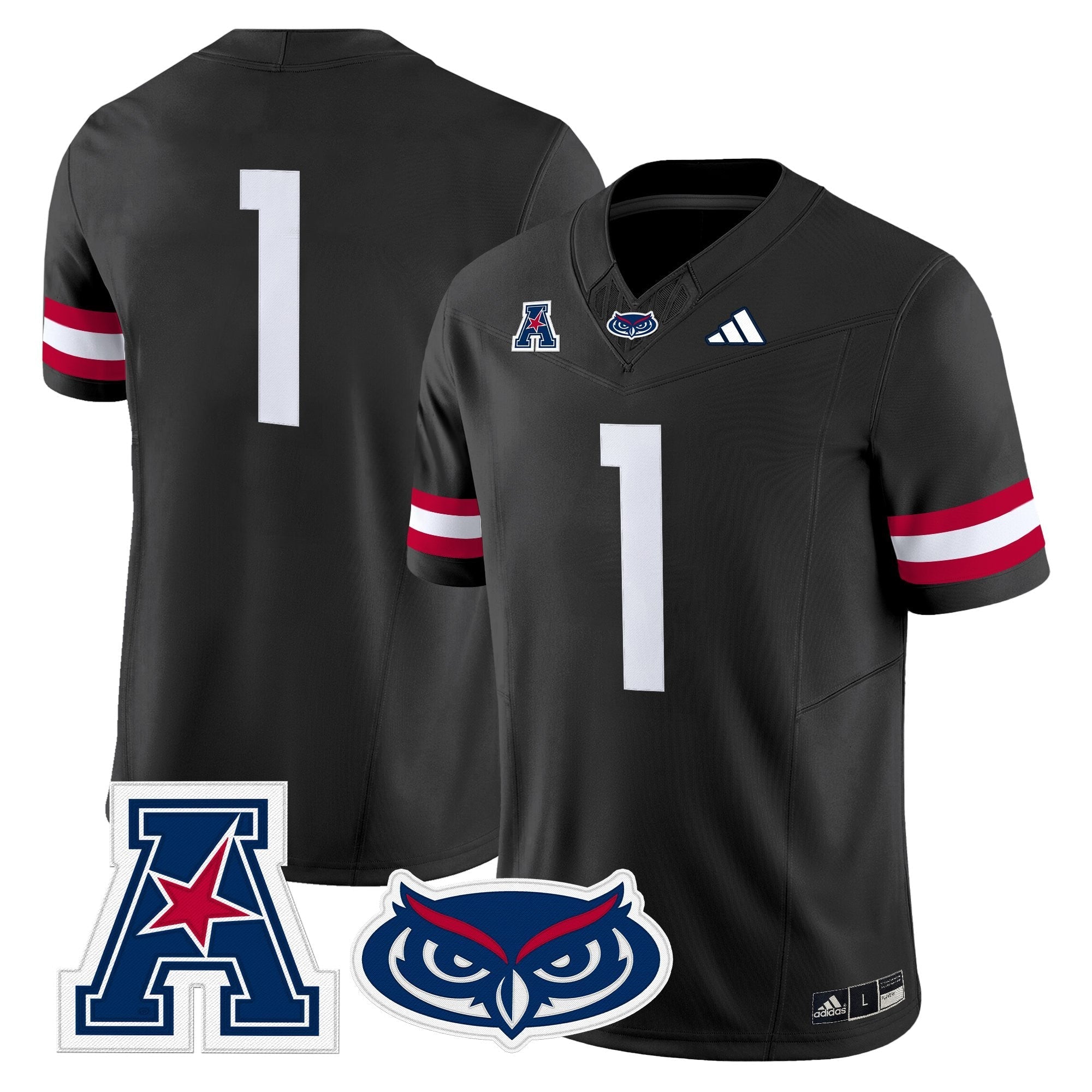 Florida Atlantic Owls 2025 Vapor Limited Jersey - All Stitched