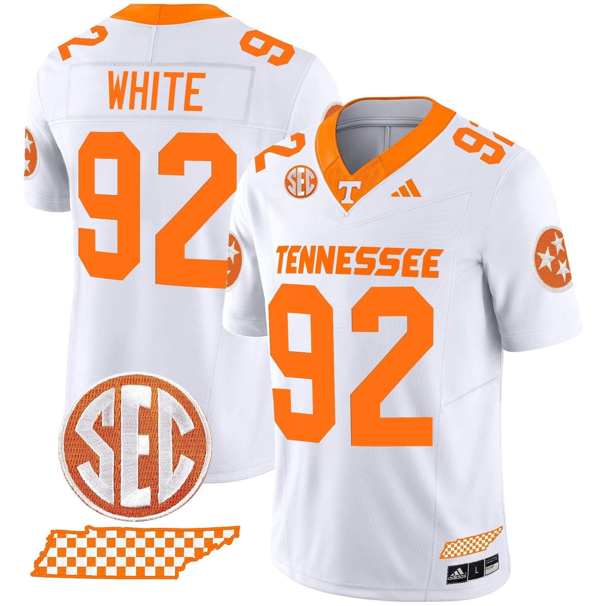 Tennessee Volunteers 2025 Vapor Limited Jersey V2 - All Stitched