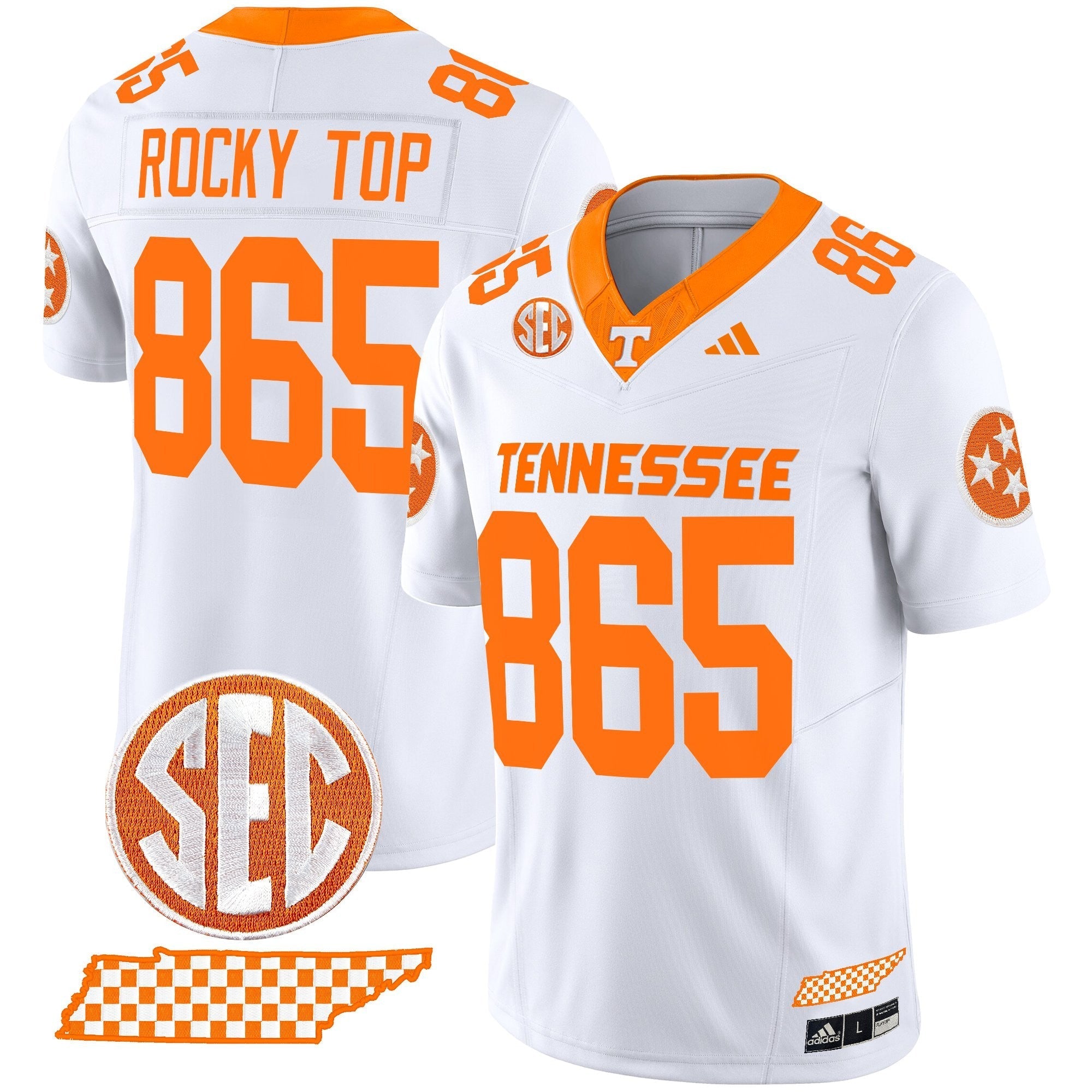 Tennessee Volunteers 2025 Vapor Limited Jersey V2 - All Stitched