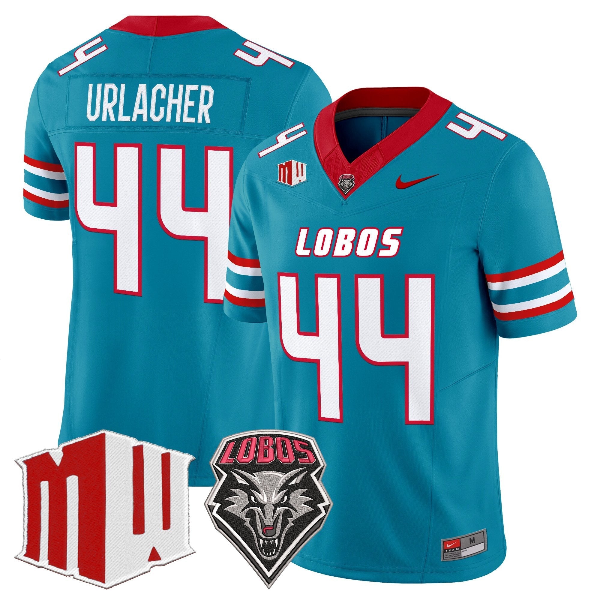 New Mexico Lobos 2025 Vapor Limited Jersey - All Stitched