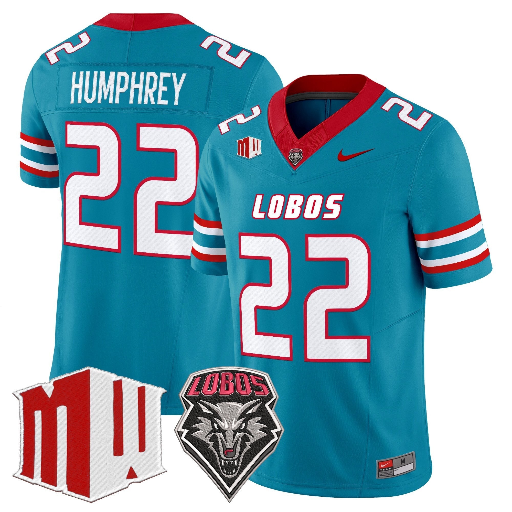 New Mexico Lobos 2025 Vapor Limited Jersey - All Stitched