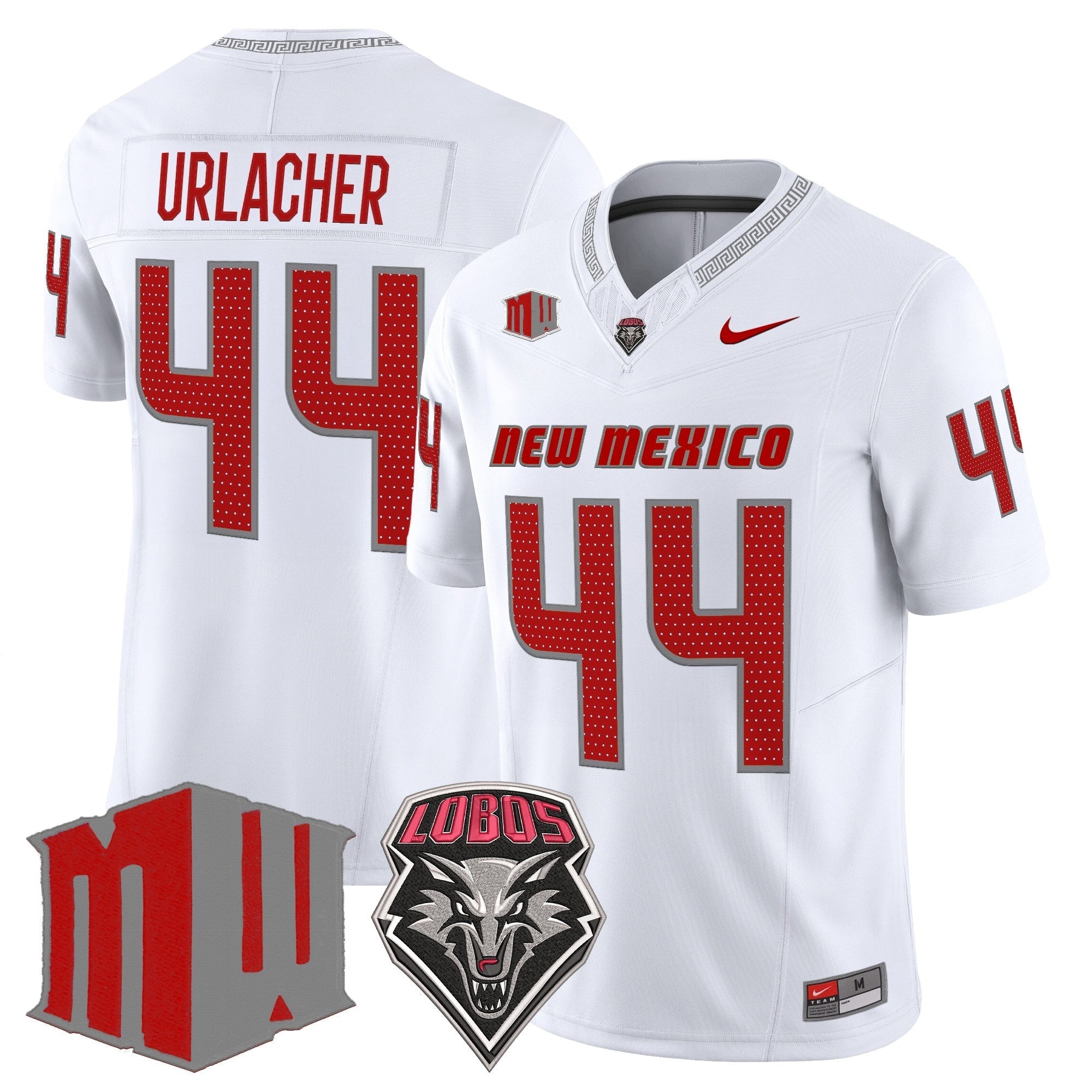 New Mexico Lobos 2025 Vapor Limited Jersey - All Stitched