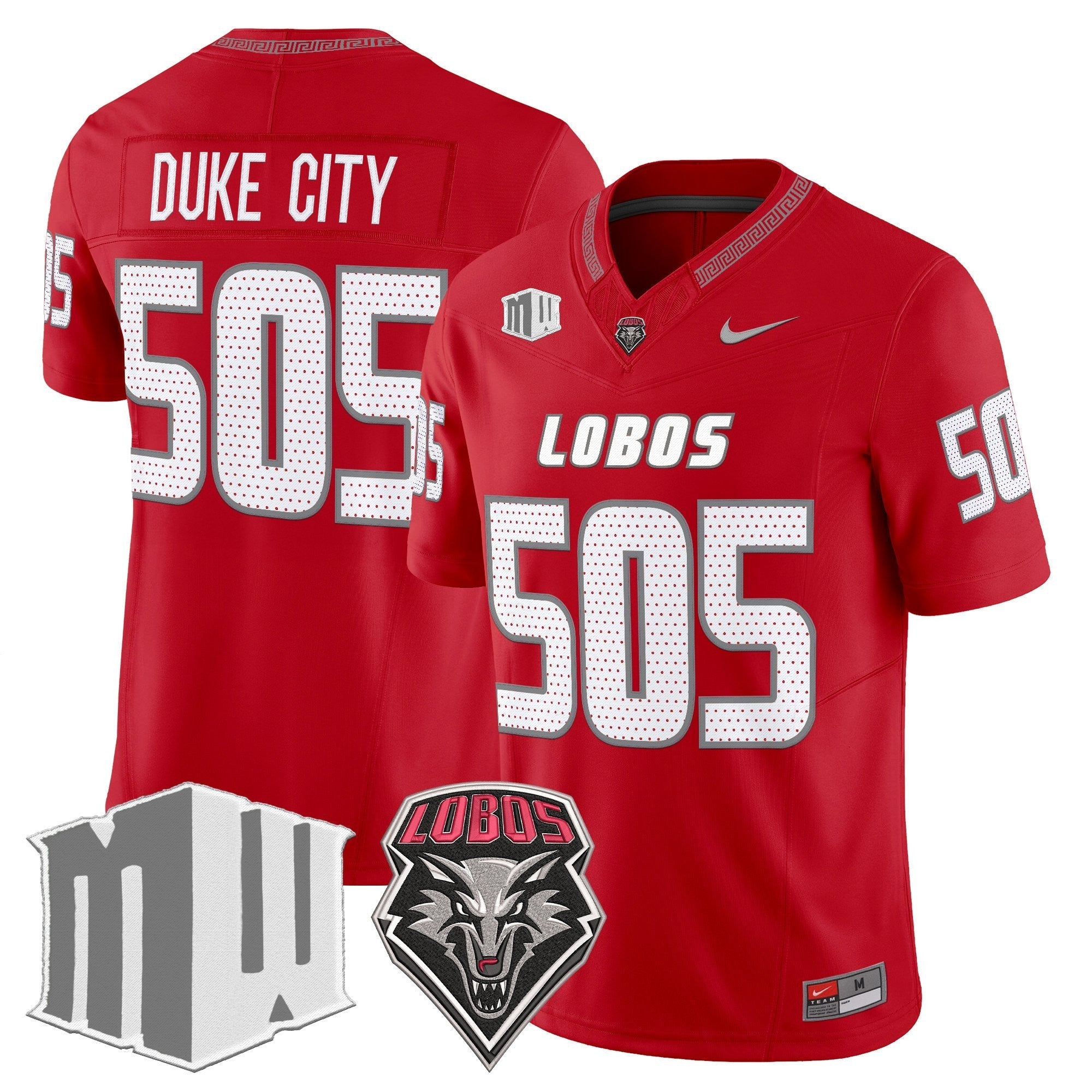 New Mexico Lobos 2025 Vapor Limited Jersey - All Stitched