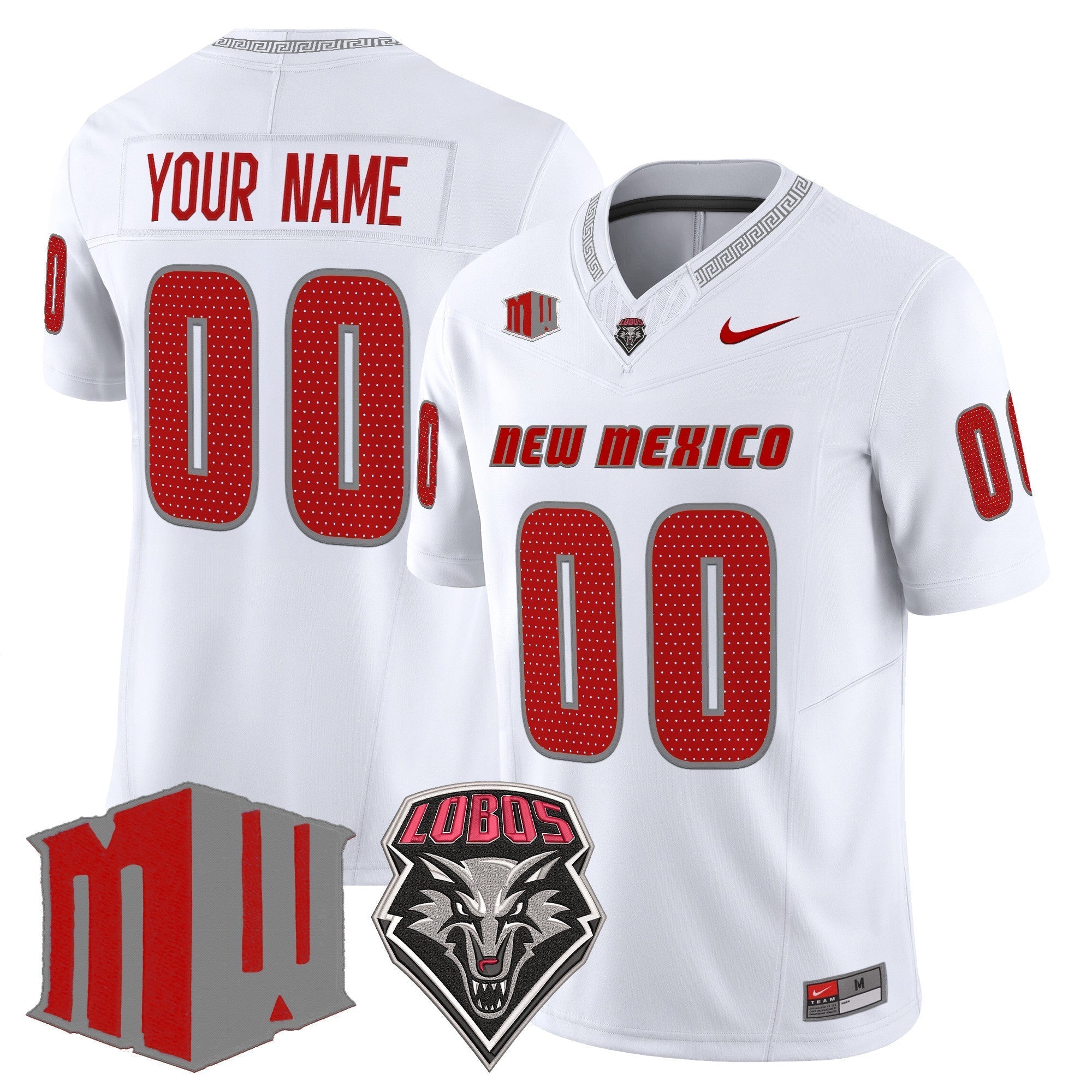 Custom New Mexico Lobos Jersey Name, Number 2025 Limited Stitched All Colors