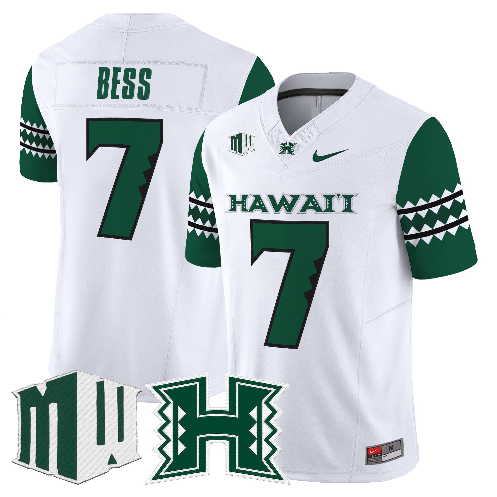 Hawai'i Rainbow Warriors 2025 Vapor Limited Jersey - All Stitched