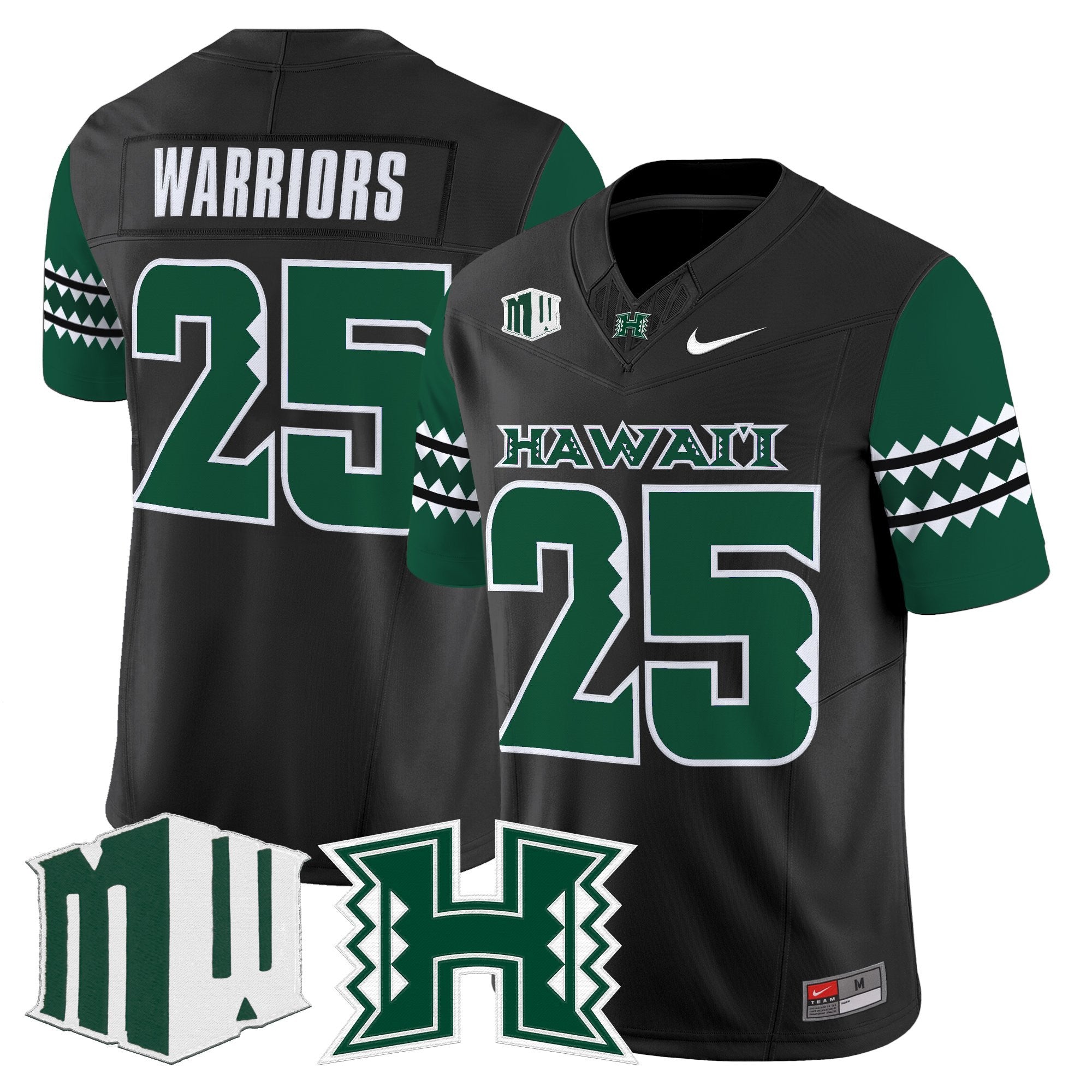 Hawai'i Rainbow Warriors 2025 Vapor Limited Jersey - All Stitched