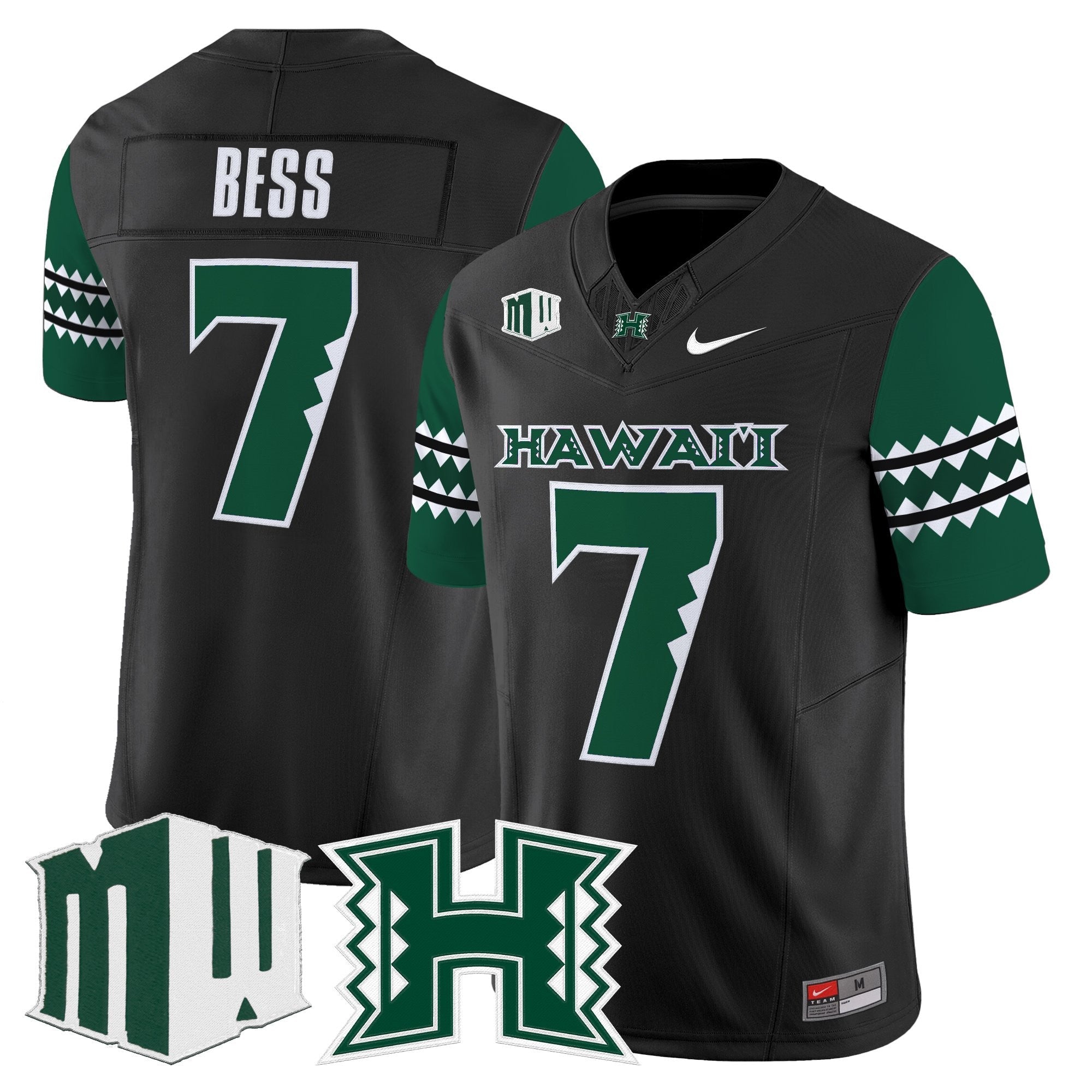 Hawai'i Rainbow Warriors 2025 Vapor Limited Jersey - All Stitched