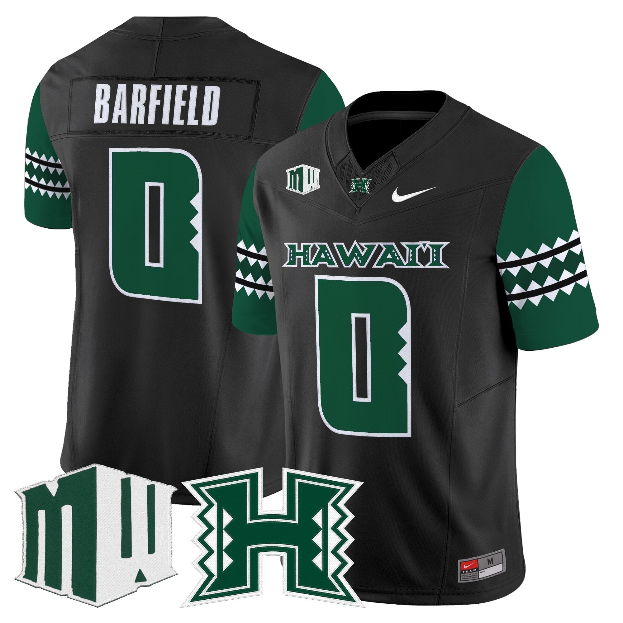 Hawai'i Rainbow Warriors 2025 Vapor Limited Jersey - All Stitched