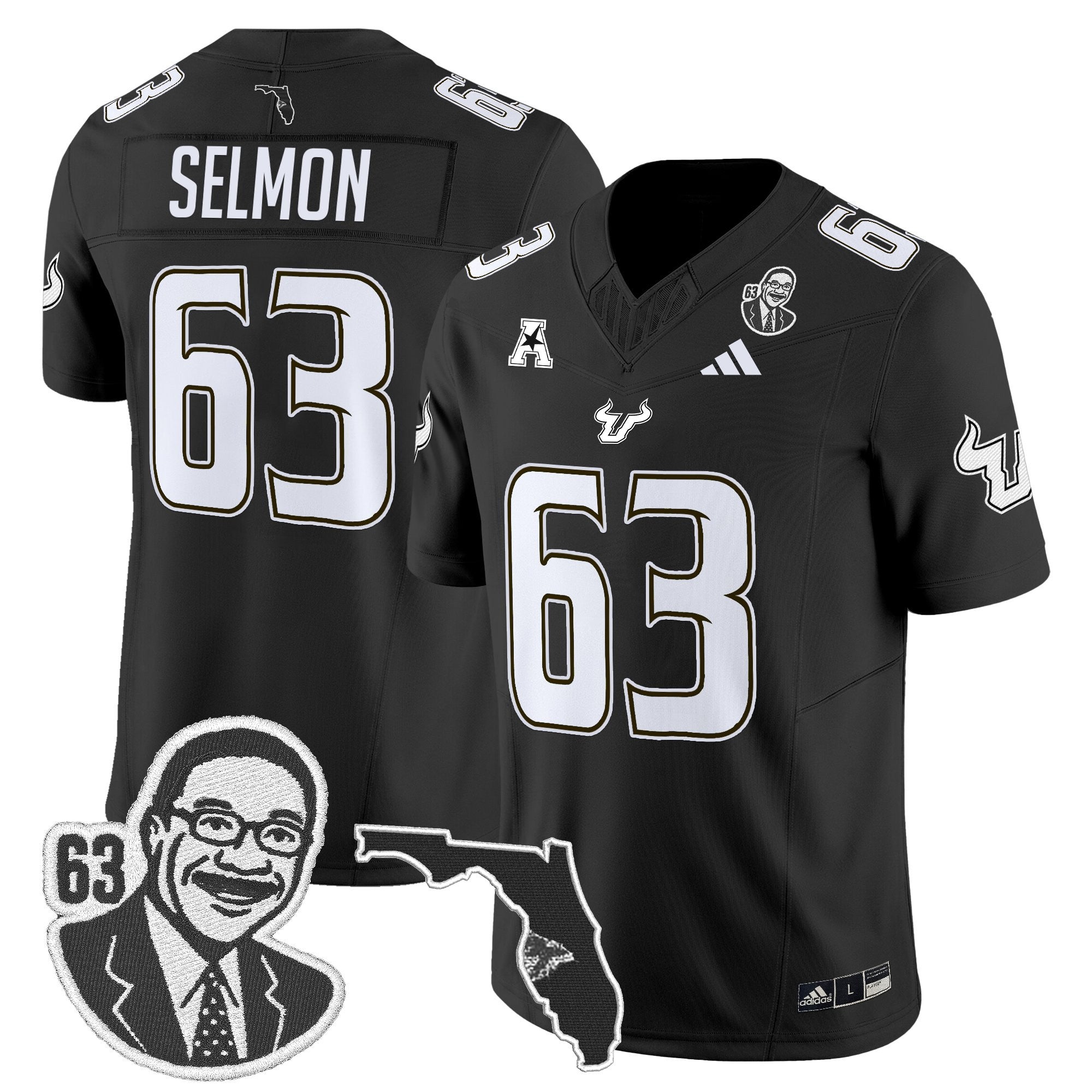South Florida Bulls 'Lee Roy Selmon Legacy Edition' Vapor Limited Jersey - All Stitched