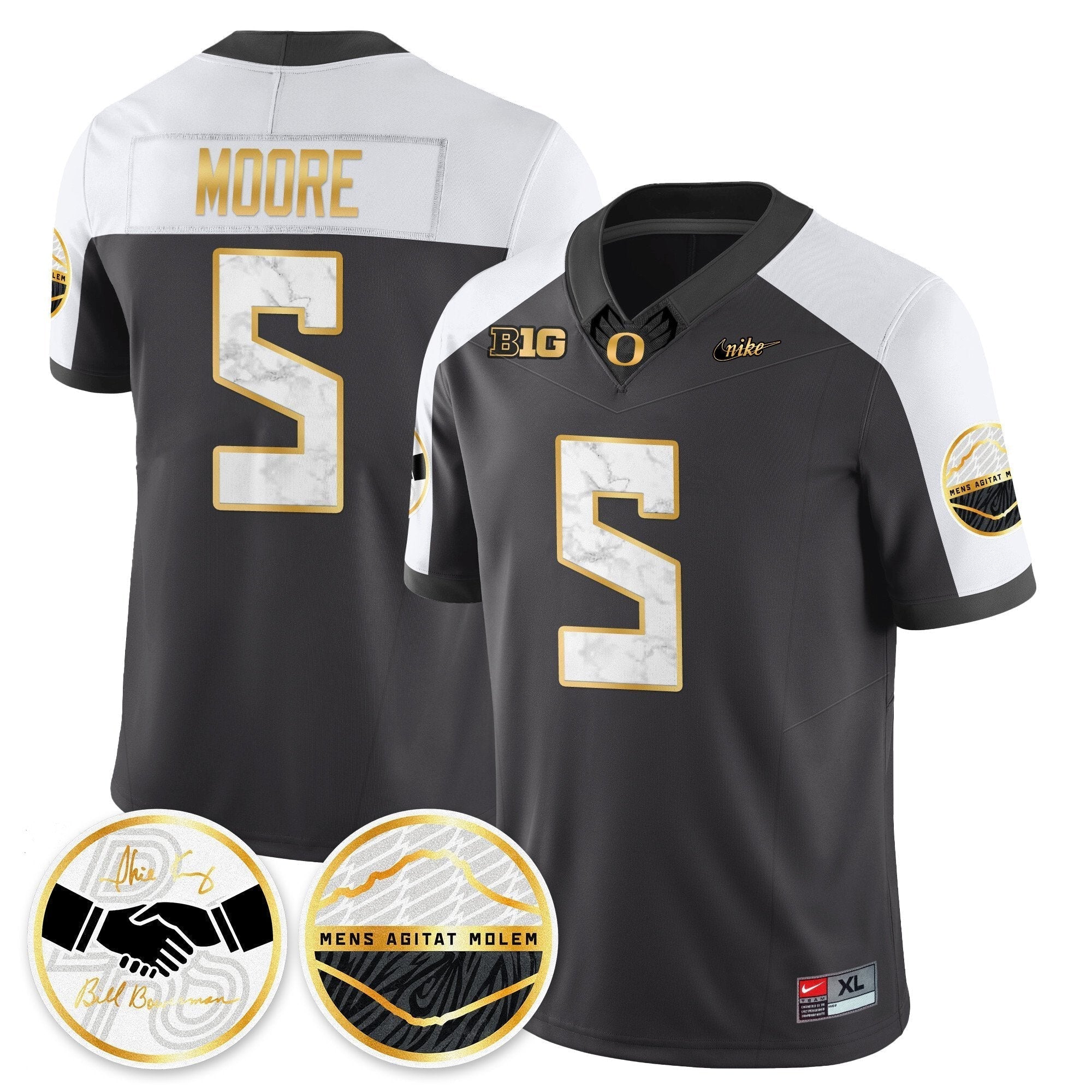 Oregon Ducks 2025 "Shoe Duck" Jersey V1 - All Stitched